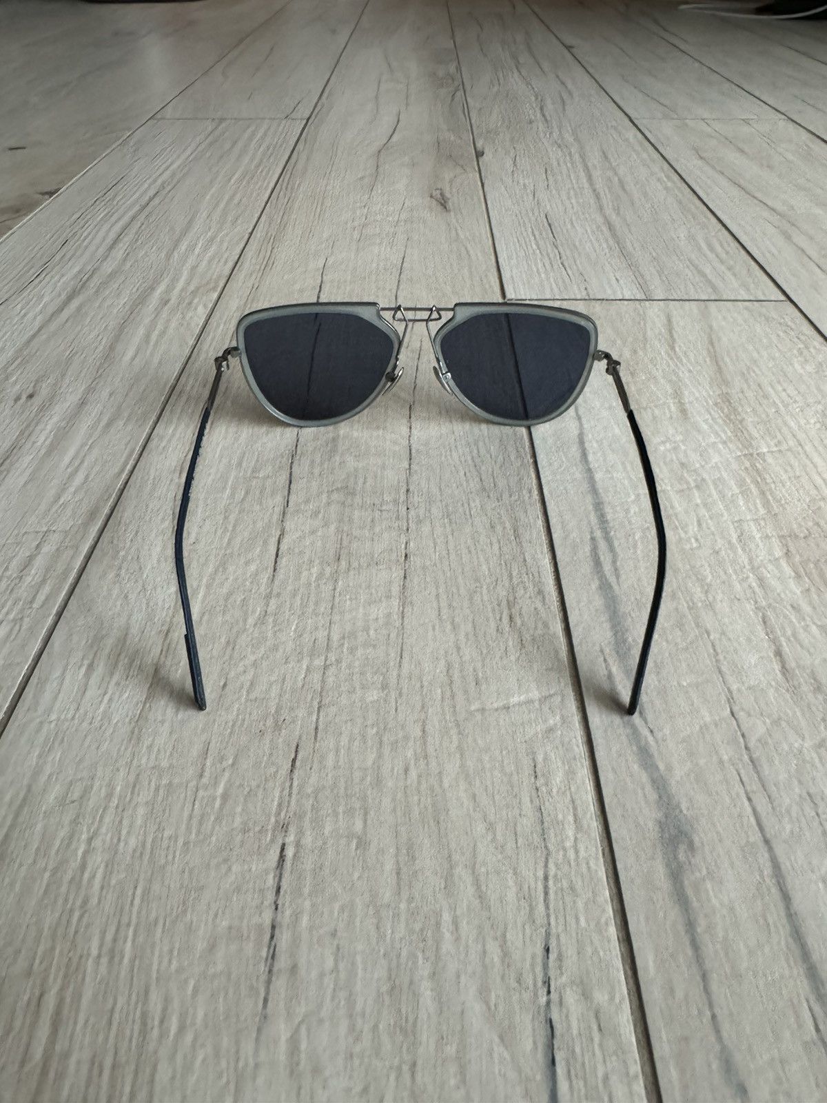 Calvin Klein 205W39NYC DS! Calvin Klein 205W39NYC CKNYC 1874S Titanium Sunglasses Size ONE SIZE - 8 Thumbnail