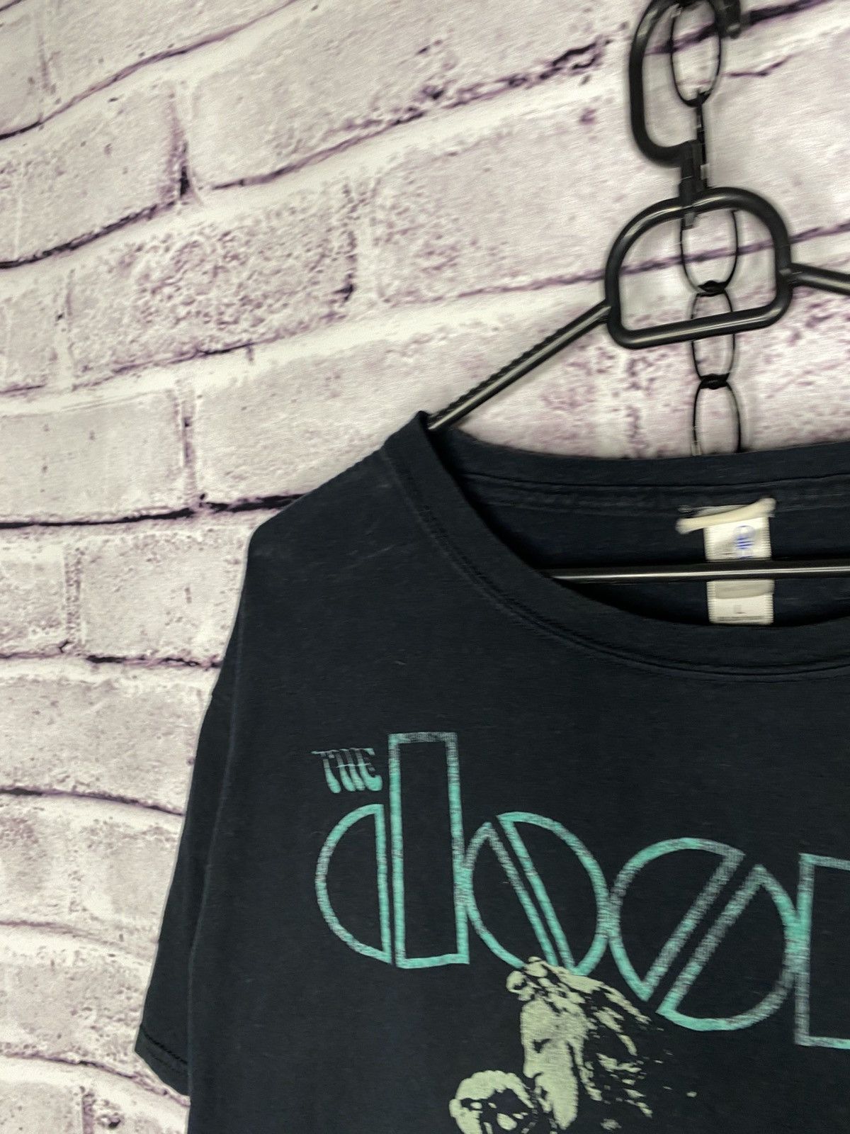 Band Tees Men's Vintage 00s T-Shirt The Doors Rock Tees Y2K Size US L / EU 52-54 / 3 - 3 Thumbnail