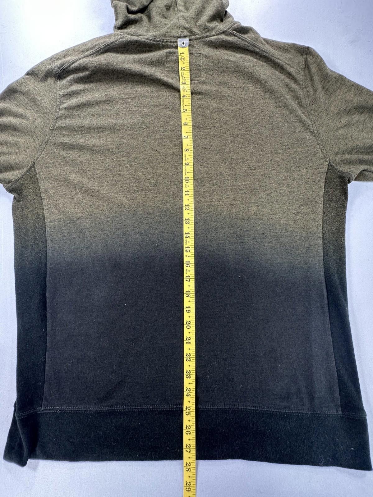 American Eagle Outfitters American Eagle Lightweight Hoodie Green/Black Men's Large Size US L / EU 52-54 / 3 - 5 Thumbnail
