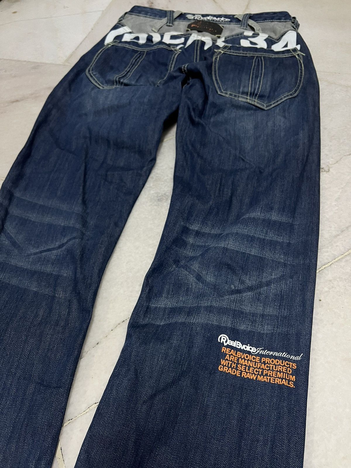 If Six Was Nine × Japanese Brand REAL BVOICE JEANS VERY RARE Size US 29 - 11 Thumbnail