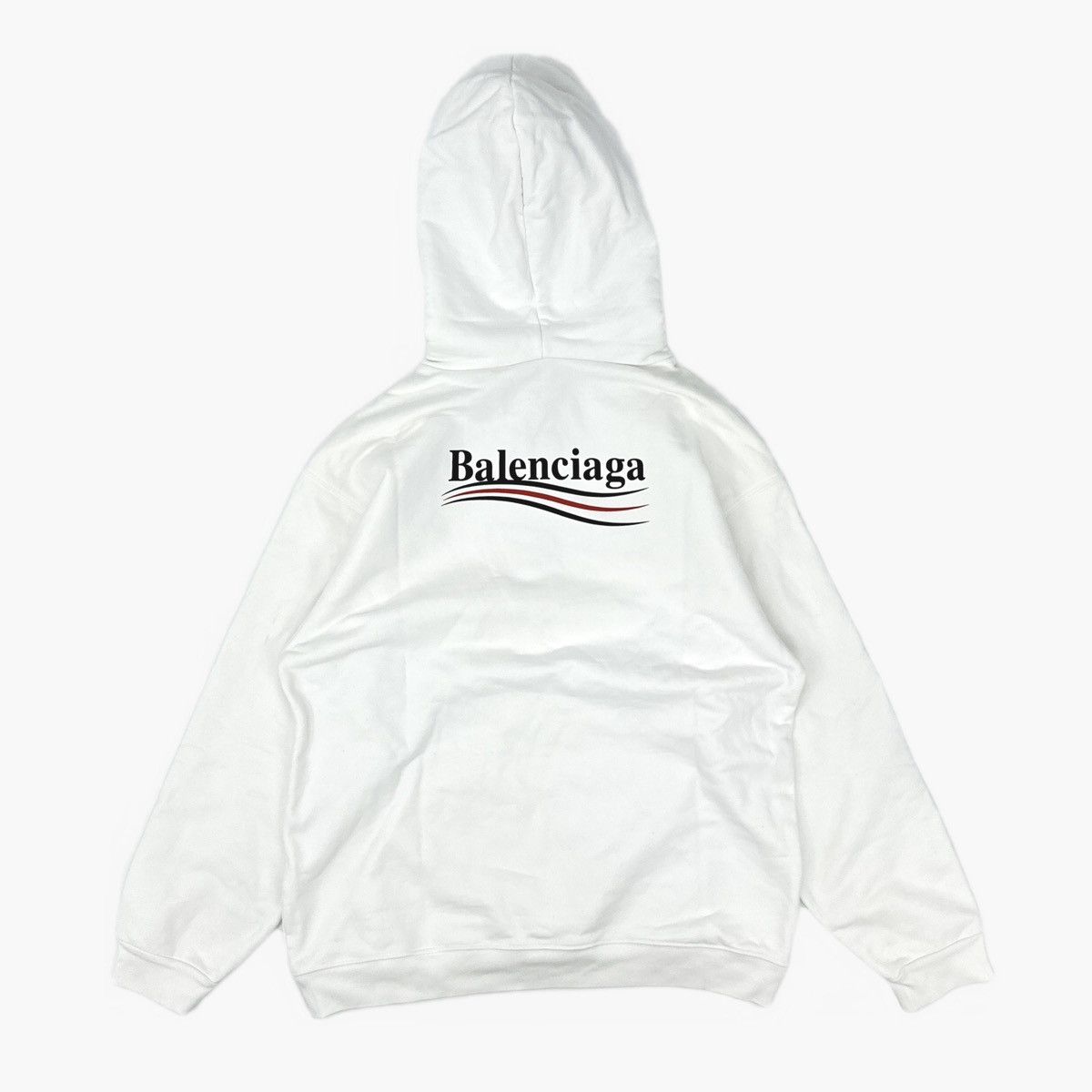 Balenciaga BALENCIAGA Political Campaign Logo Hoodie | Grailed