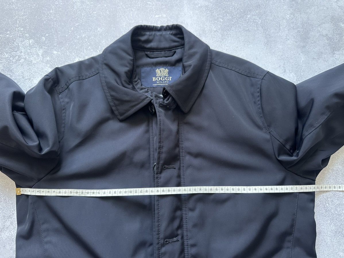 Boggi × Designer Boggi Milano Blue Button Down Coat Jacket Size 48 Size US M / EU 48-50 / 2 - 13 Thumbnail