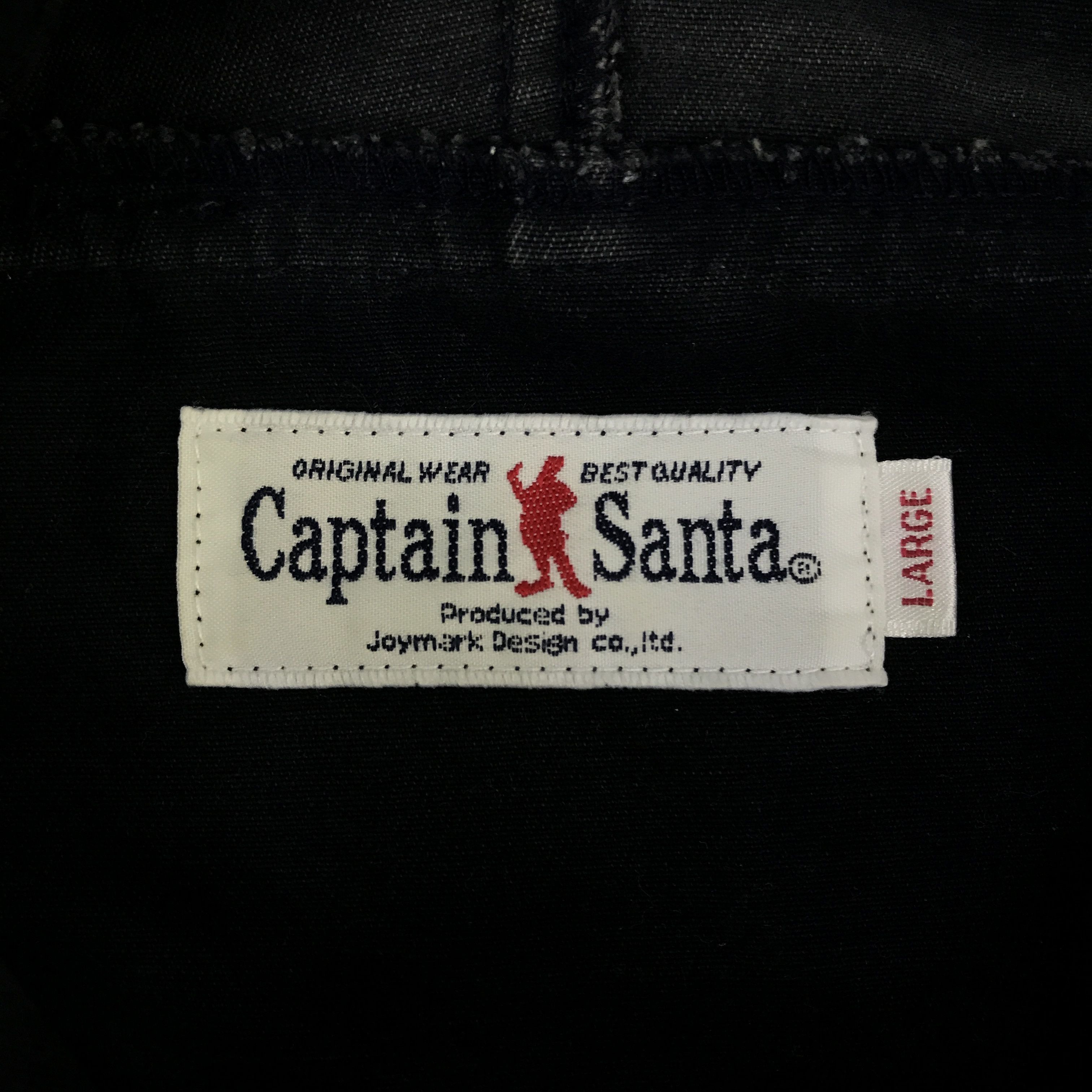 Japanese Brand Vintage captain santa club Navy colour Faded jacket K126B2 Size US L / EU 52-54 / 3 - 13 Thumbnail