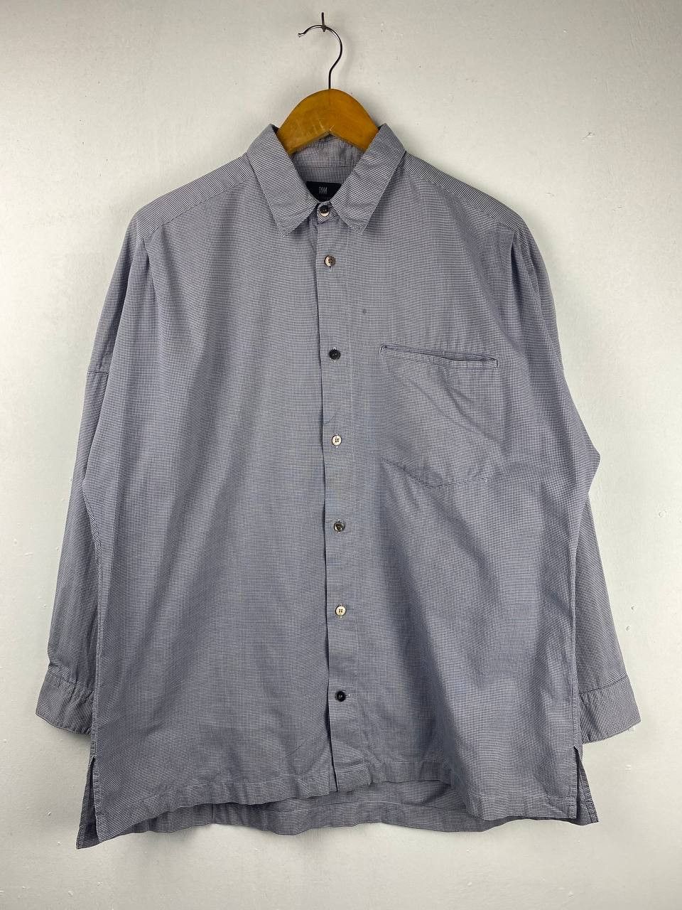 Issey Miyake issey miyake japanese brand checkered shirt baggy style Size US M / EU 48-50 / 2 - 1 Thumbnail
