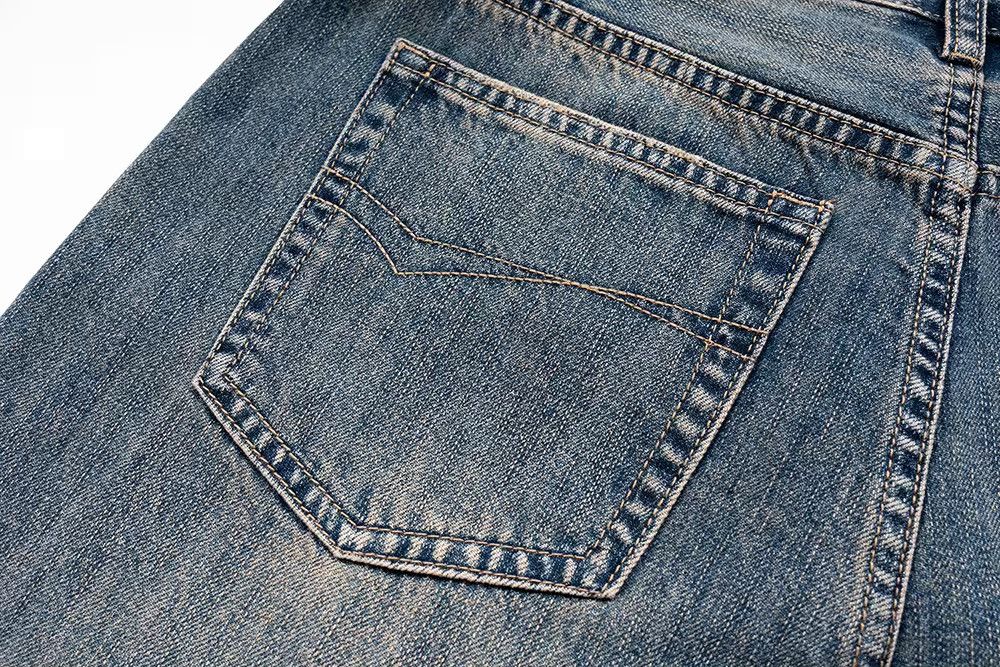 Japanese Brand × Vintage Washed Blue Baggy Jeans Size US 32 / EU 48 - 7 Thumbnail