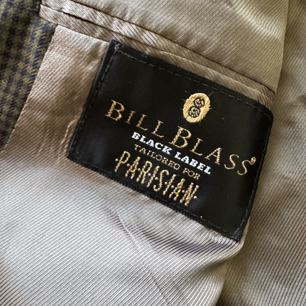 Bill Blass Vintage Bill Blass Herringbone Wool Blazer Size 44S - 4 Thumbnail