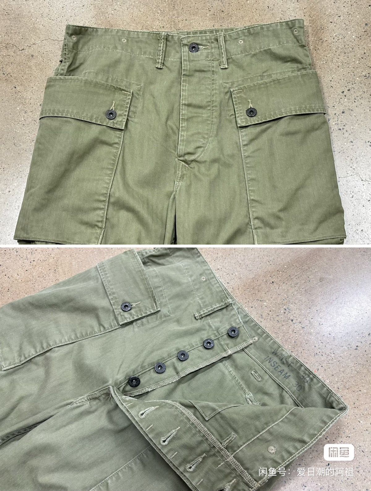 RRL Ralph Lauren RRL Double RL P44 Cargo Pants Size US 30 / EU 46 - 4 Thumbnail