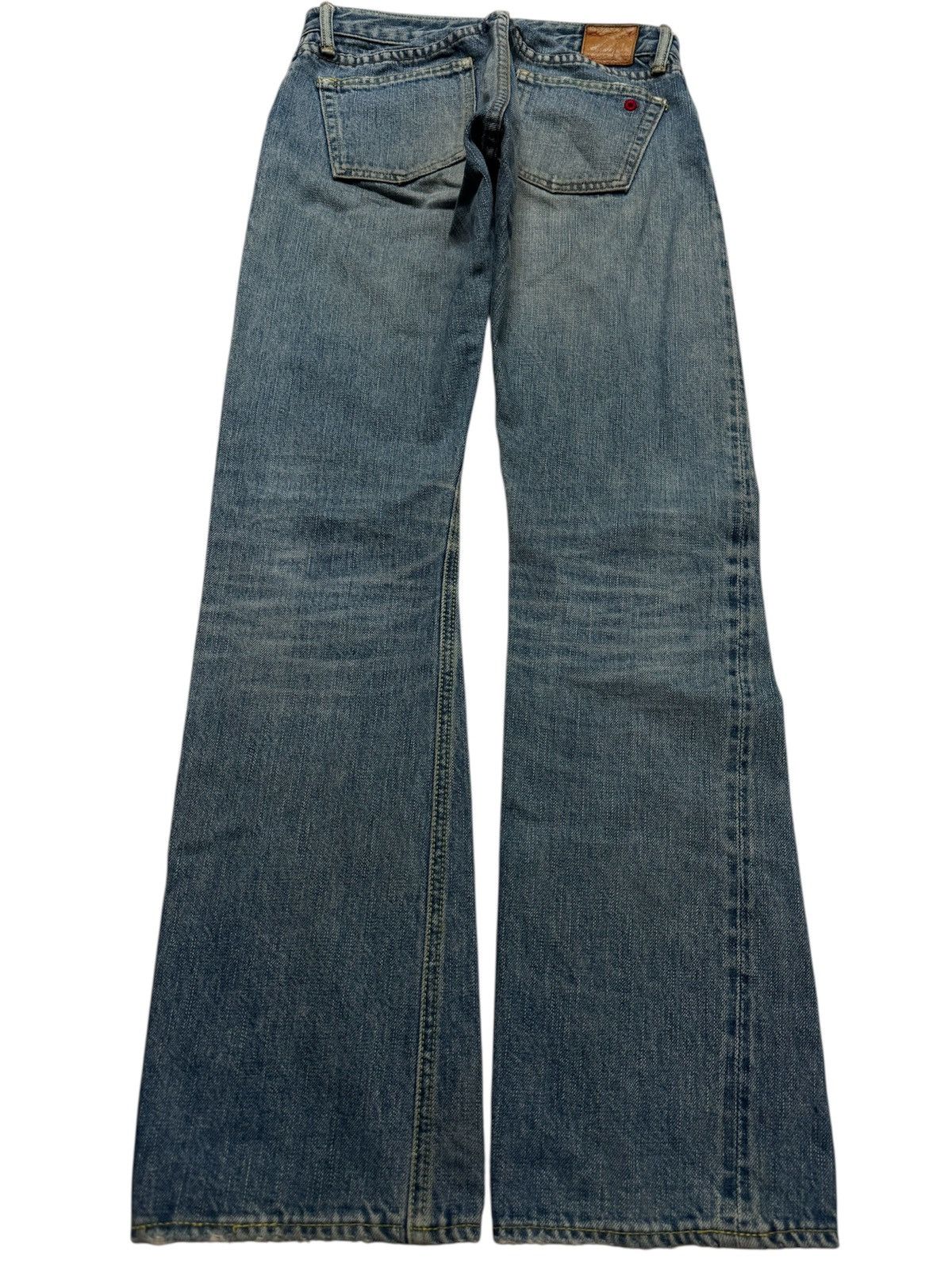14th Addiction 💥SELVEDGE💥90's KATOTOGI MADE IN JAPAN FADED SELVEDGE FLARED Size US 26 / EU 42 - 2 Thumbnail