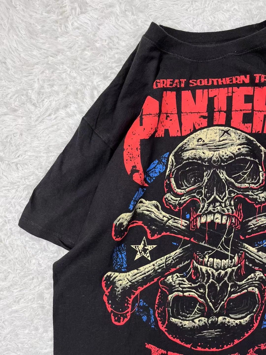 Band Tees × Vintage × pandora Vintage band tee pantera 00s Size US L / EU 52-54 / 3 - 3 Thumbnail