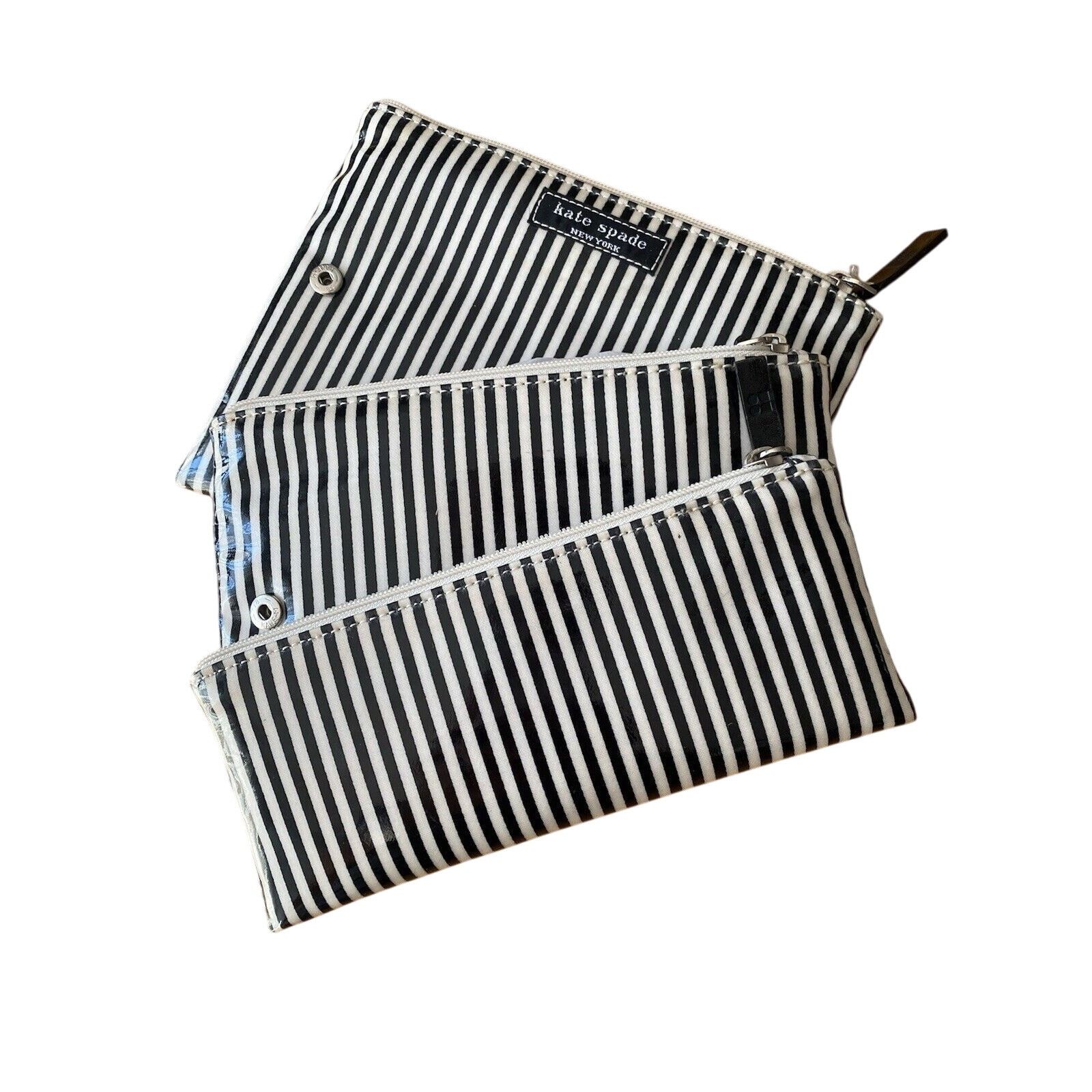Kate Spade Kate Spade New York 3-piece Accessories Bag Blk & White Size ONE SIZE - 1 Thumbnail