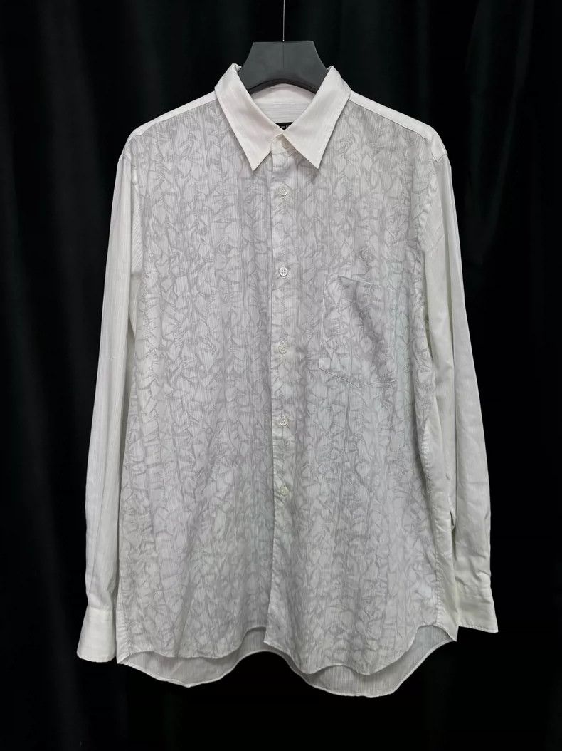 Comme des Garcons Comme des Garcons 98AW Pleated Shirt - dmc Size US M / EU 48-50 / 2 - 1 Thumbnail