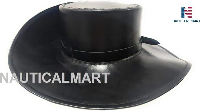 Other NauticalMart Leather Cavalier Hat Size ONE SIZE - 3 Thumbnail