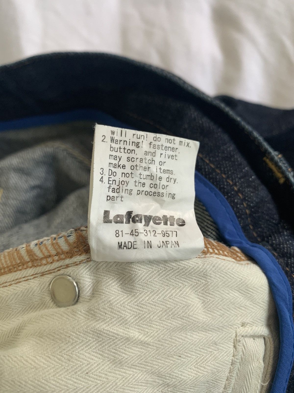 Lafayette 148 Lafayette Japanese Denim Pants Size US 34 / EU 50 - 4 Thumbnail