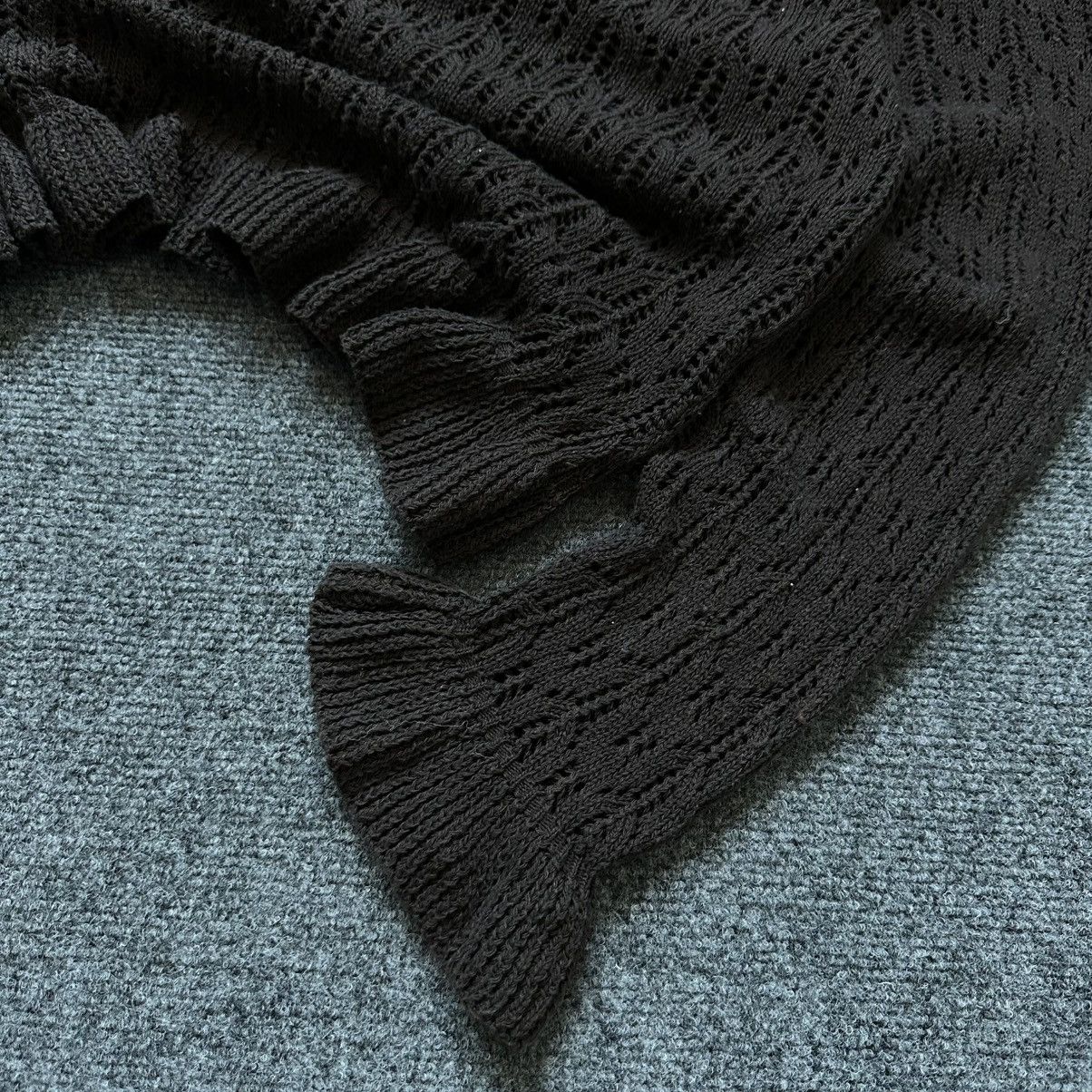 If Six Was Nine VTG Knit Japan Biaggini Cardigan Long-sleeve T-shirts Grunge Size S / US 4 / IT 40 - 10 Thumbnail