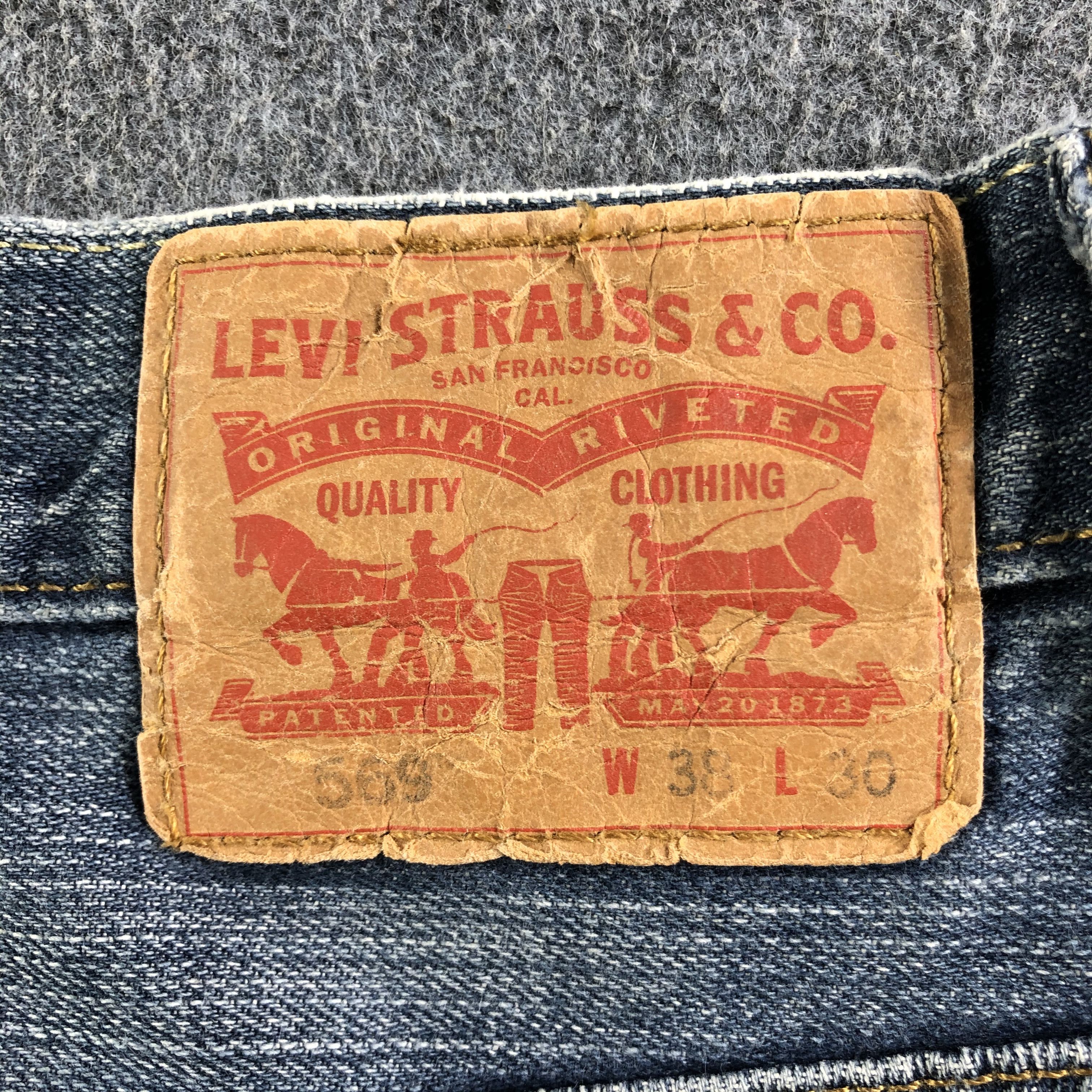 Levi's × Vintage Vintage Levis 569 Jeans-J3496 Size US 41 - 6 Thumbnail