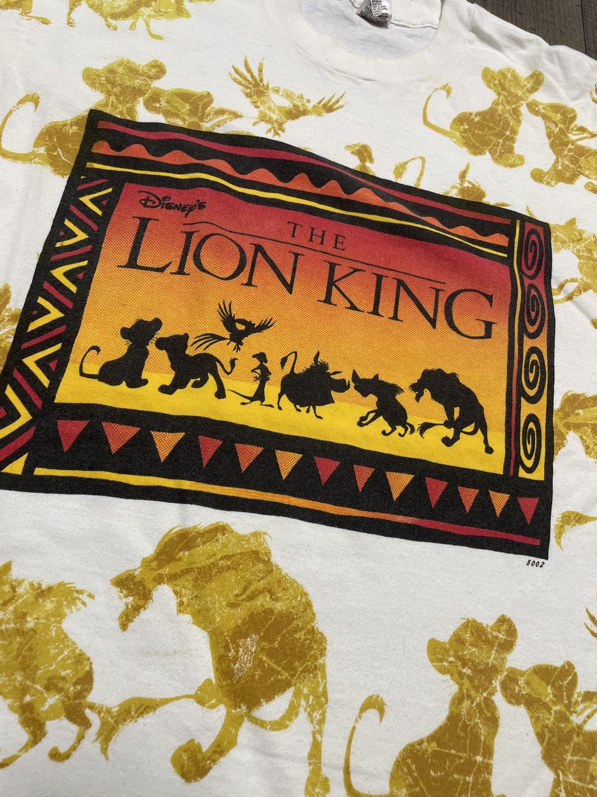 Vintage Vintage Lion King Tee Size US XXL / EU 58 / 5 - 2 Thumbnail
