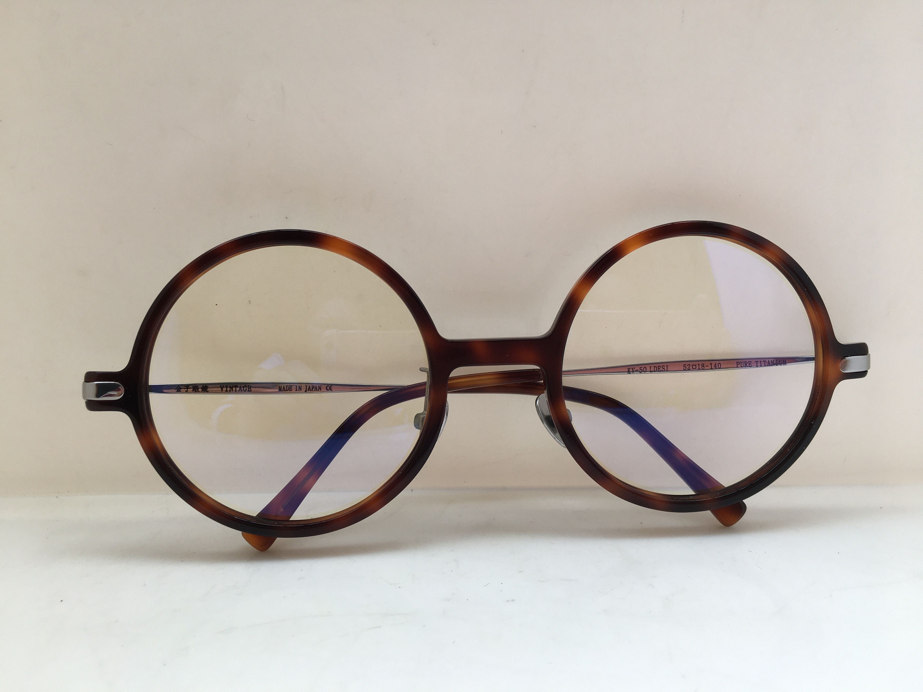 Other Handmade Pure Titanium Round Anti-Blue Lights Eyeglasses Size ONE SIZE - 6 Thumbnail