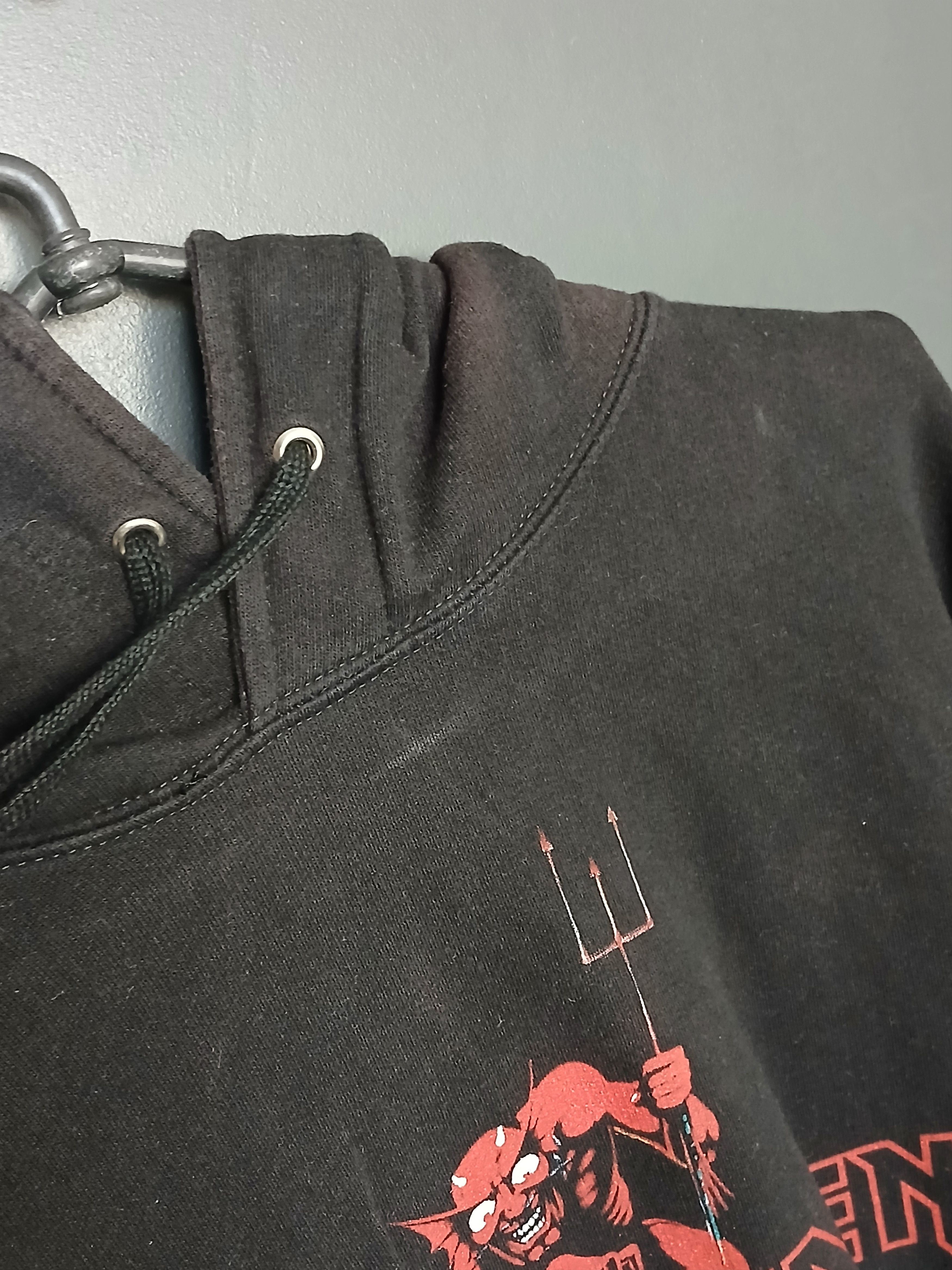 Iron Maiden Vintage 2003 Iron Maiden The Number Of The Beast Hoodie Size US L / EU 52-54 / 3 - 8 Thumbnail