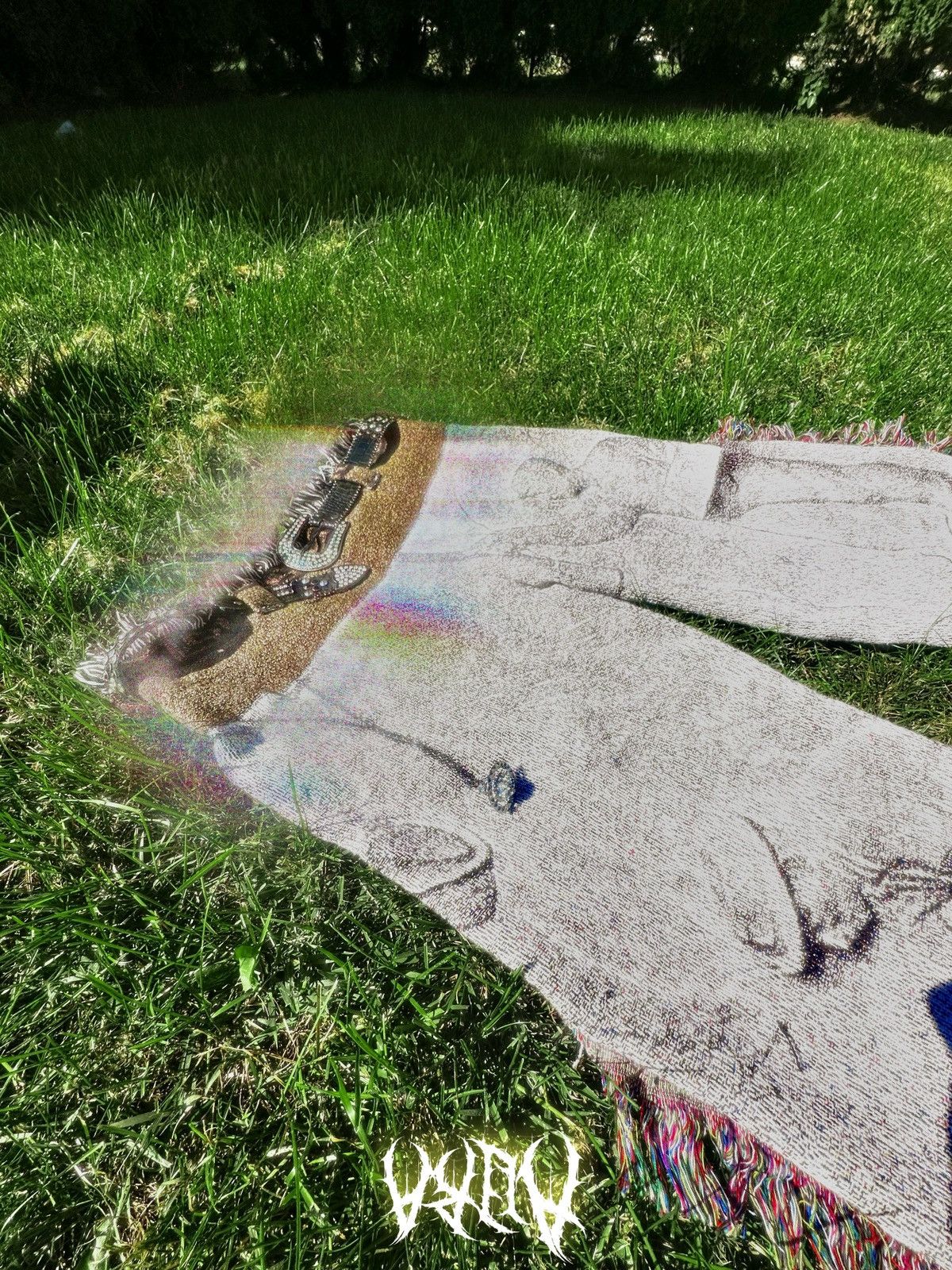 Japanese Brand × Vintage Aura Baggy Pants Size US 34 / EU 50 - 3 Thumbnail