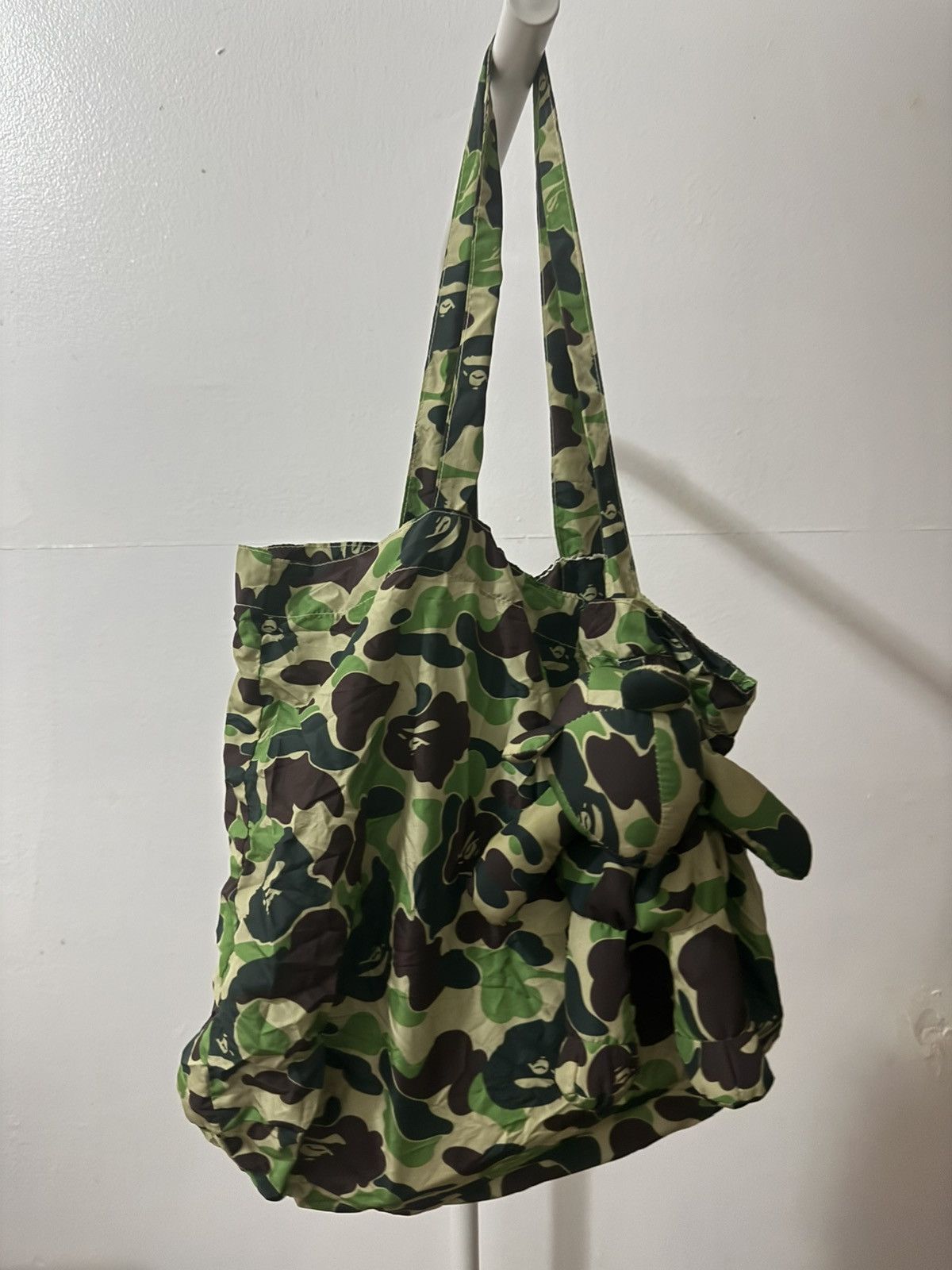 Bape Bape camo teddy tote bag Size ONE SIZE - 1 Thumbnail