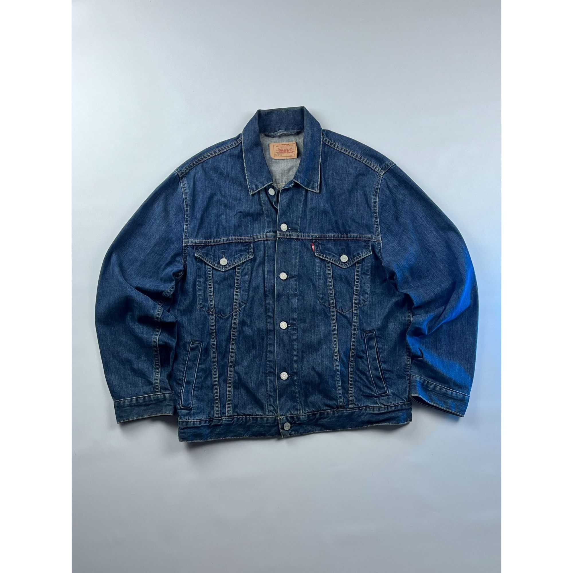 Levi's Vintage Clothing × Vintage Vintage Levis Classic Denim Jacket 72510 Large Size US L / EU 52-54 / 3 - 1 Thumbnail