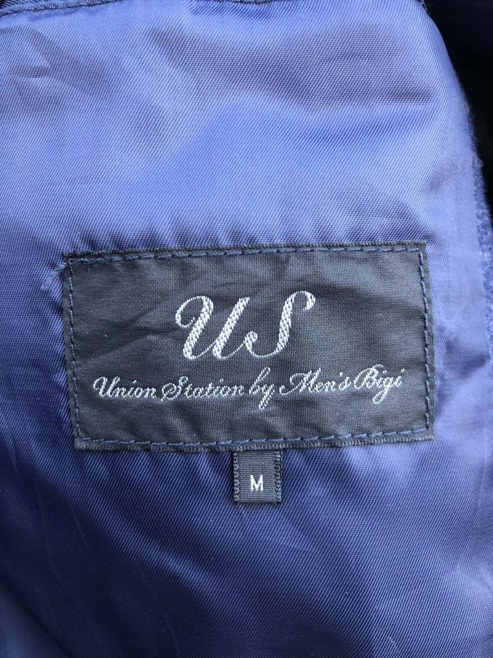 BIGI Union Station by Men's Bigi Wool Coat Jacket Size US M / EU 48-50 / 2 - 3 Thumbnail