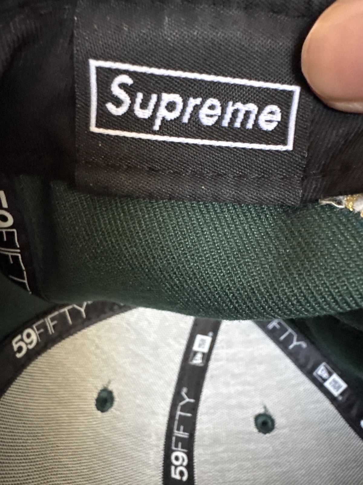 Supreme Supreme undisputed box logo new era fitted cap 7 1/8 Size ONE SIZE - 6 Thumbnail