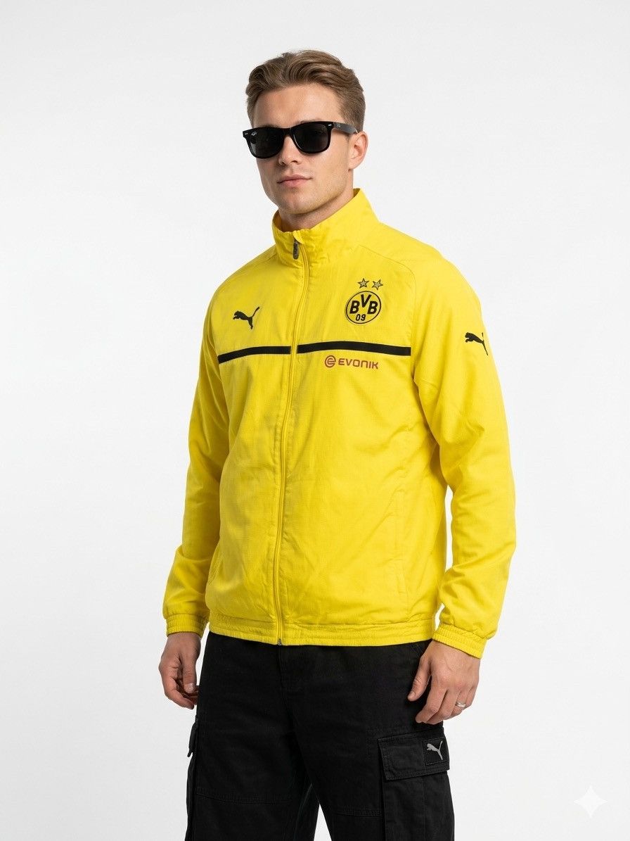 Puma [SIGNED] Mats Hummels Borussia Dortmund 2012 Puma Jacket Size US XXL / EU 58 / 5 - 5 Thumbnail