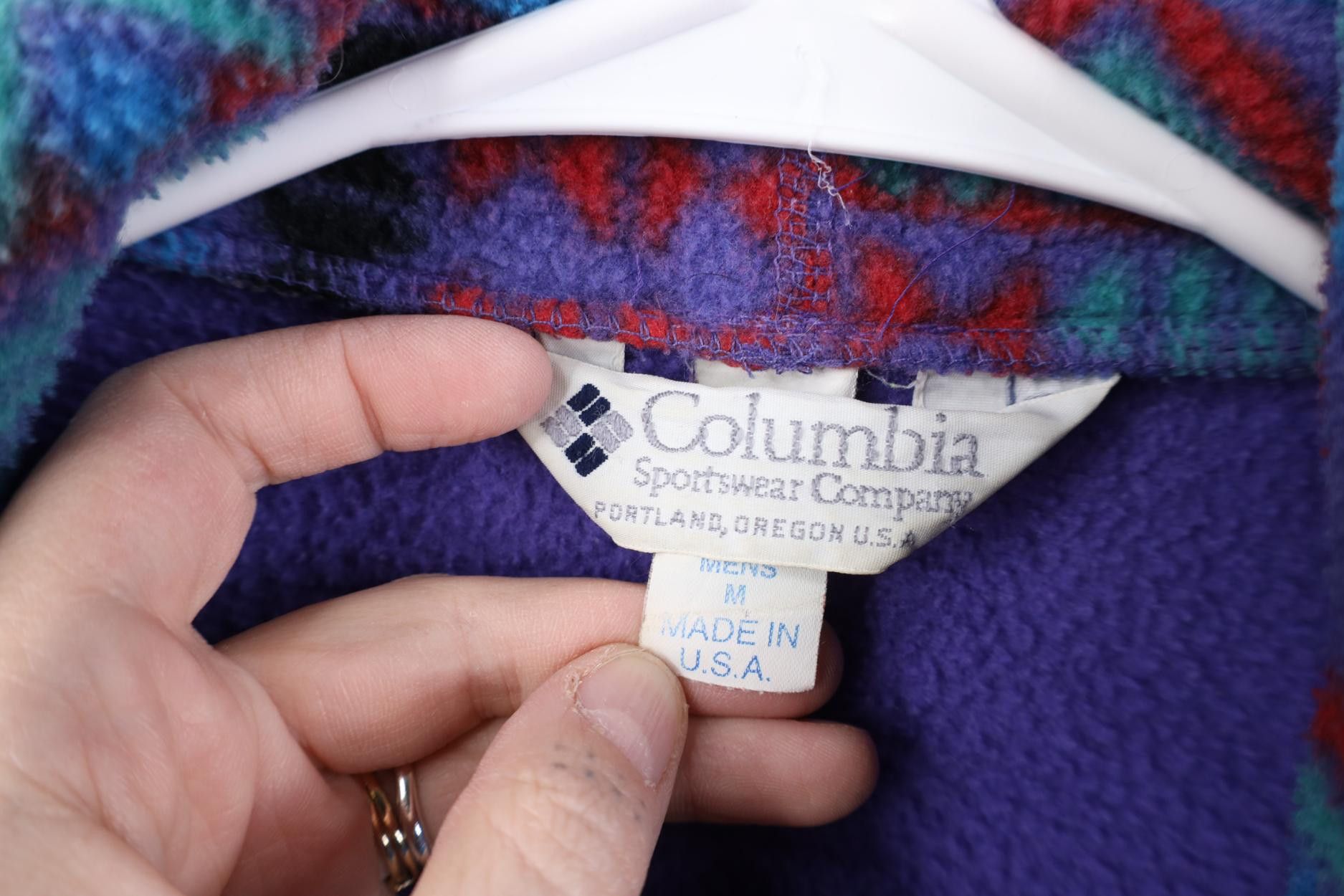 Columbia Vintage 90s Columbia Bugaboo Aztec 2 In 1 Bomber Jacket USA Size US M / EU 48-50 / 2 - 21 Thumbnail