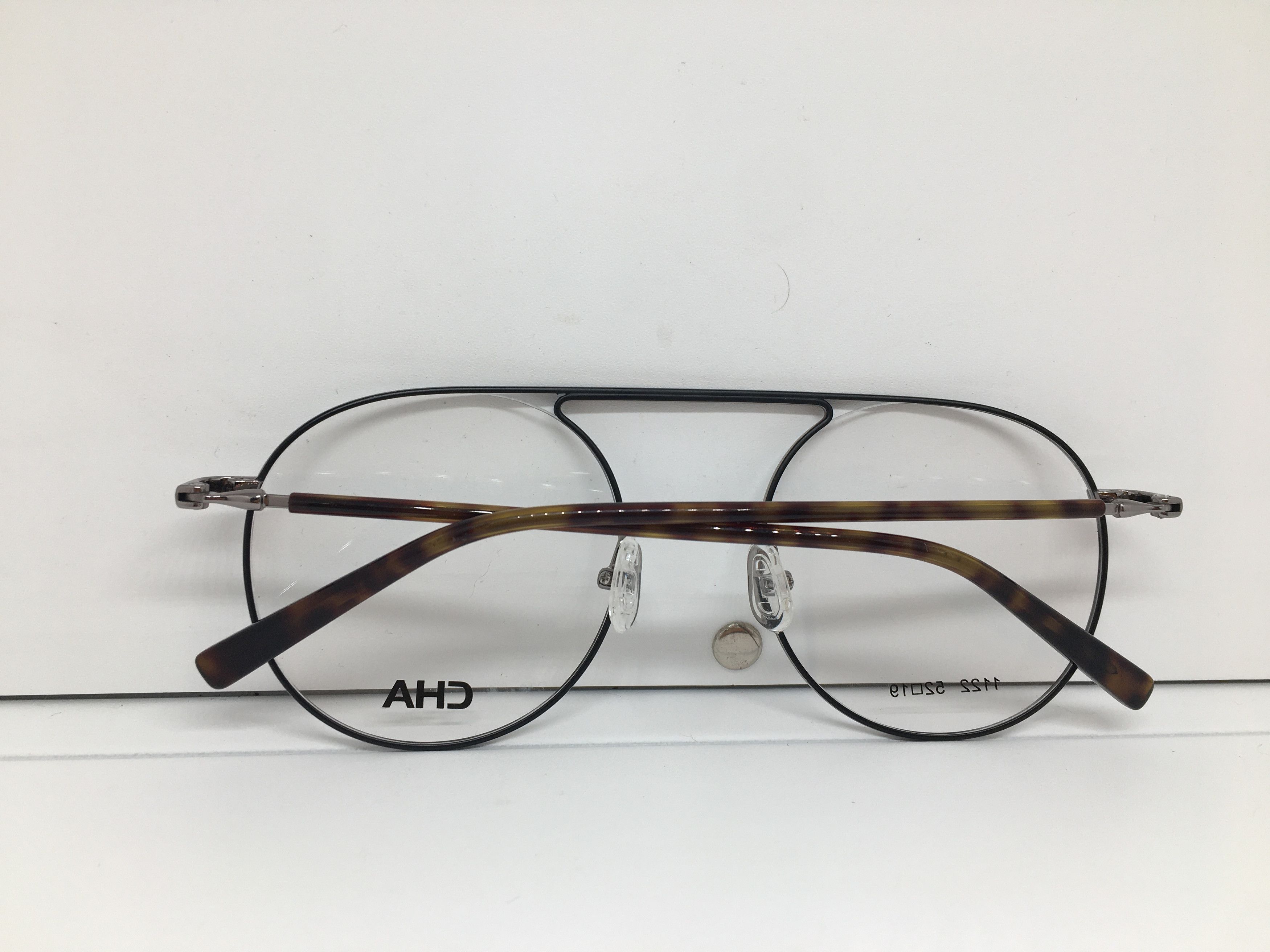 Other CHA Alloy Round Eyeglasses Frame Size ONE SIZE - 8 Thumbnail