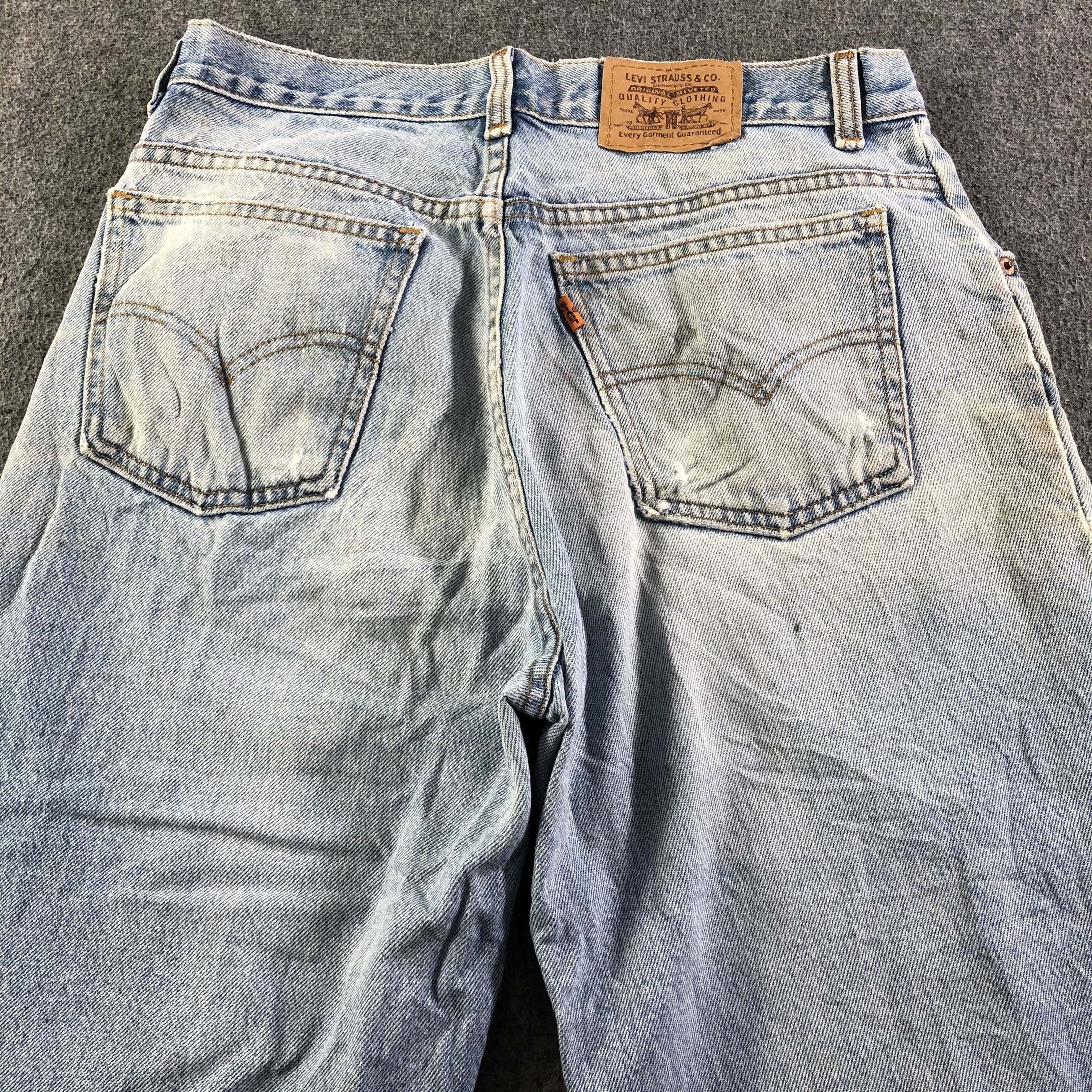 Levi's Vintage 90s Light Wash Levis Jeans-J3191 Size US 32 / EU 48 - 4 Thumbnail