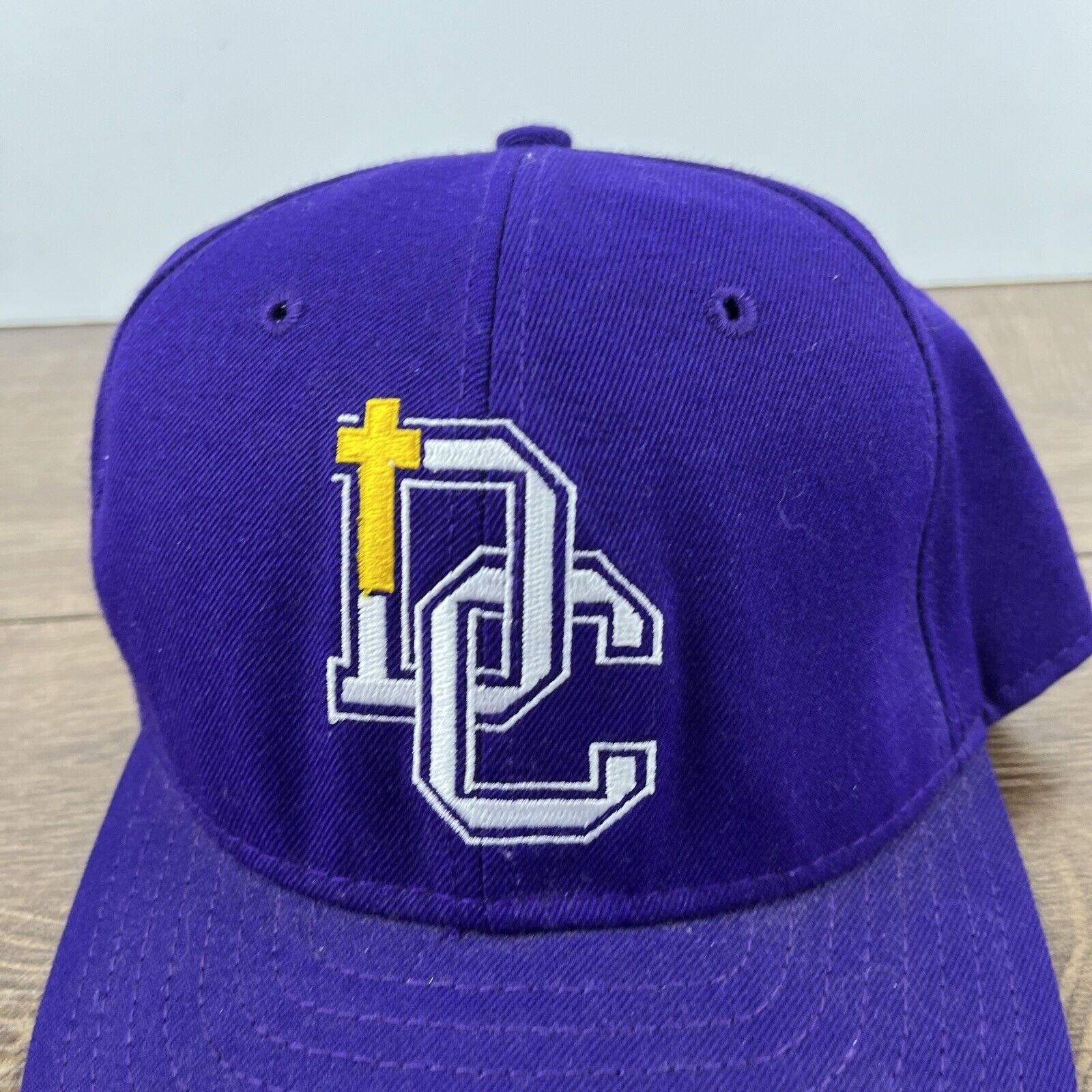 Other Defiance College Hat Yellow Jackets Purple Hat Adjustable Ad Size ONE SIZE - 7 Thumbnail