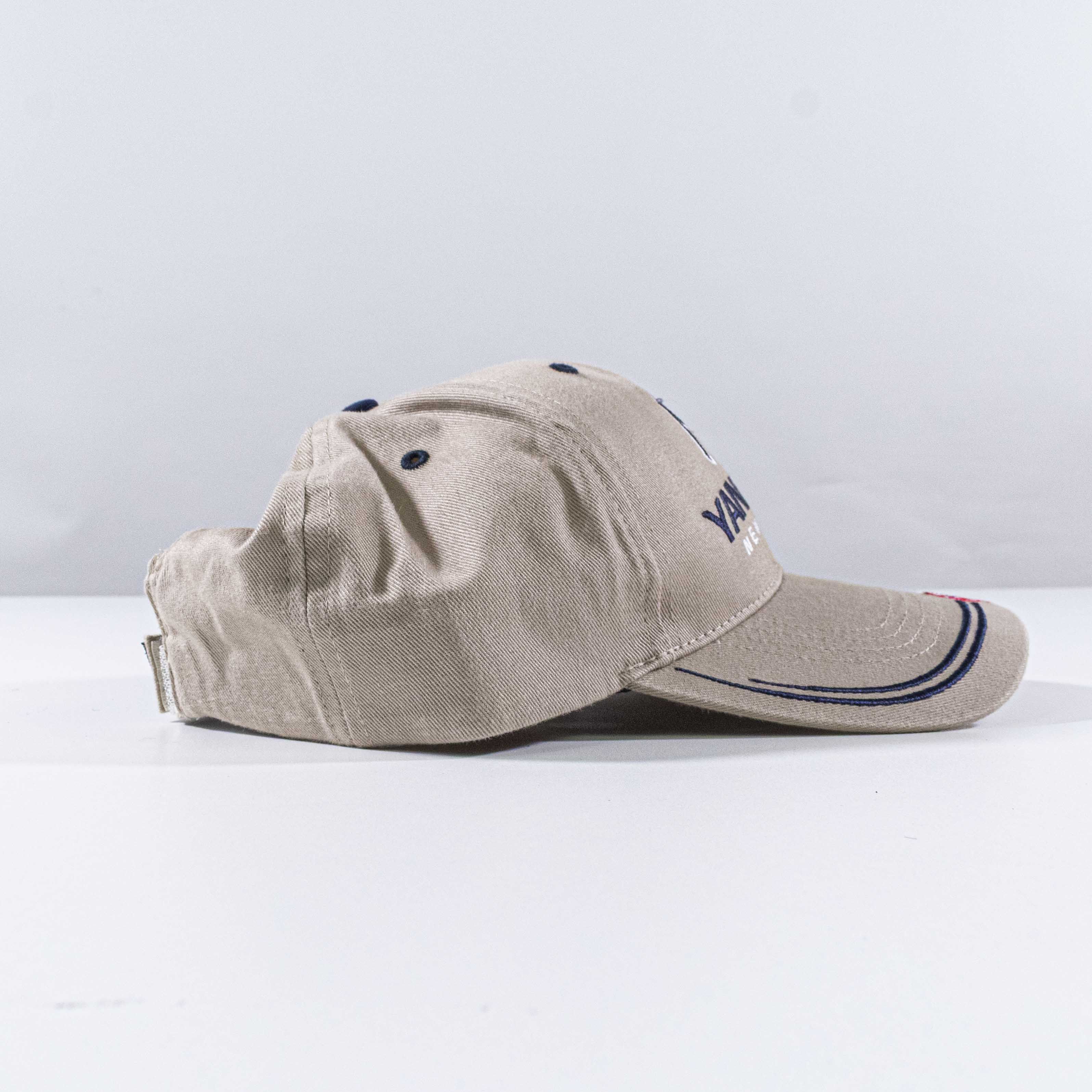 Twins Enterprise Inc. New York Yankees Twins Enterprises Hat Y2K Spell Out MLB Size ONE SIZE - 5 Thumbnail