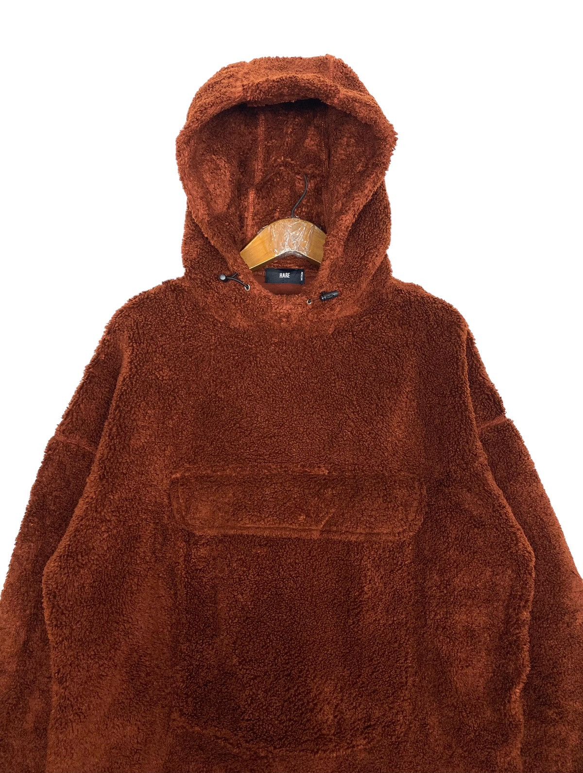 HARE Rare‼️ Hare Sherpa Anorak Hoodie Deep Pile Size US M / EU 48-50 / 2 - 4 Thumbnail