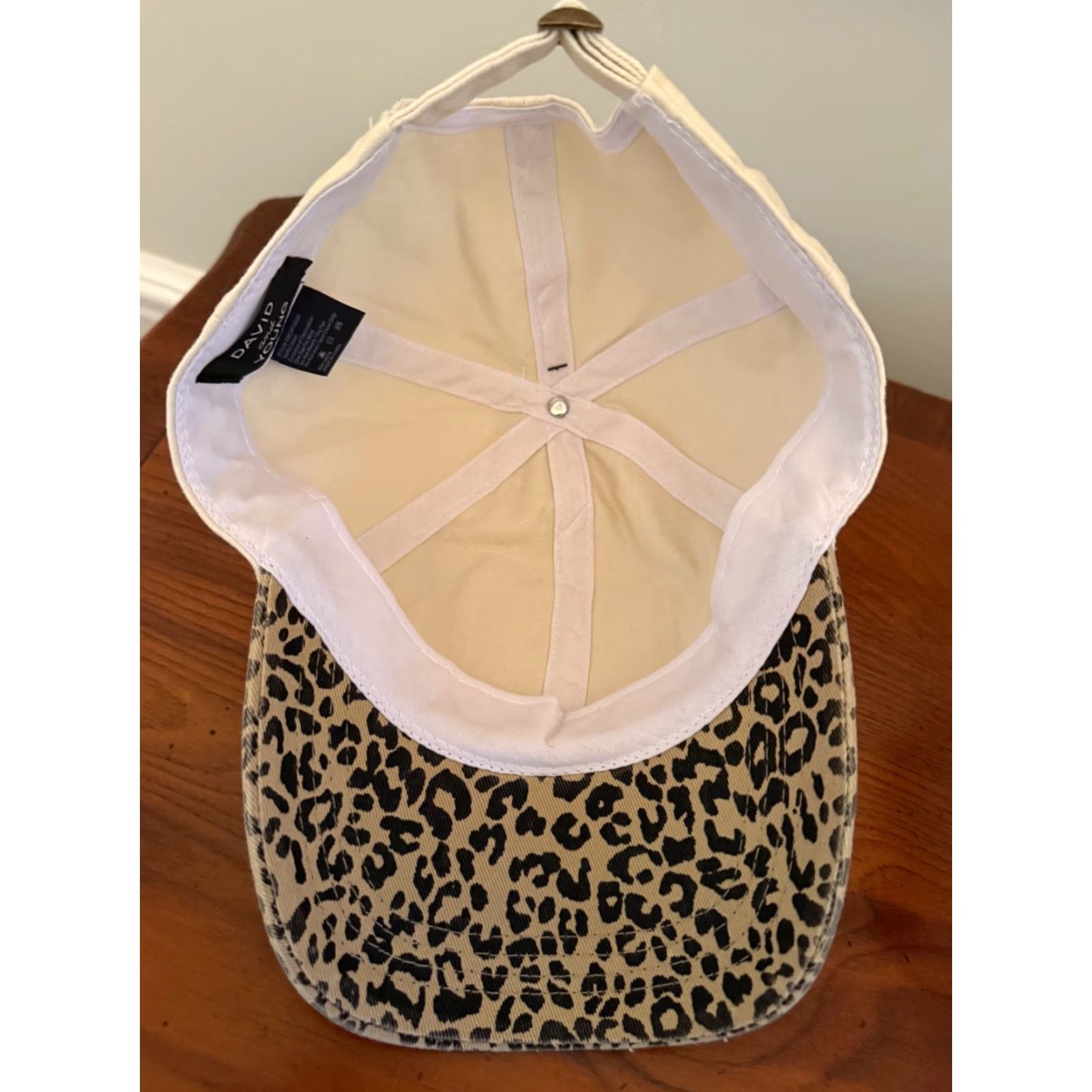 Vintage QUEEN We Will Rock You Cheetah Print Hat Baseball Cap David and Young Unisex Adults Adjustable Black 80s Rock Music Cap Size ONE SIZE - 4 Thumbnail