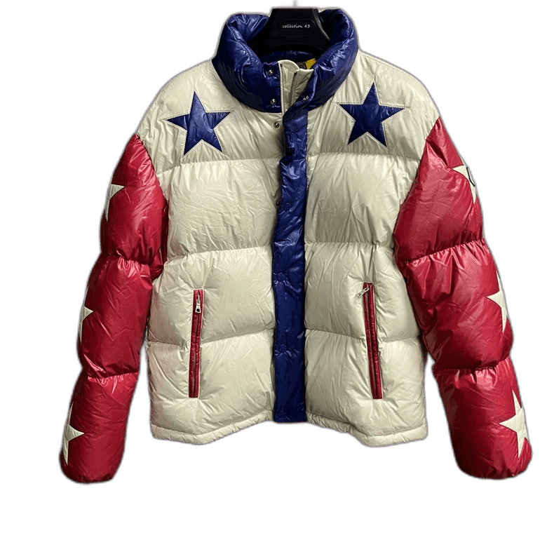 Moncler Moncler Color Block Logo Puffer Jacket Size US M / EU 48-50 / 2 - 1 Thumbnail