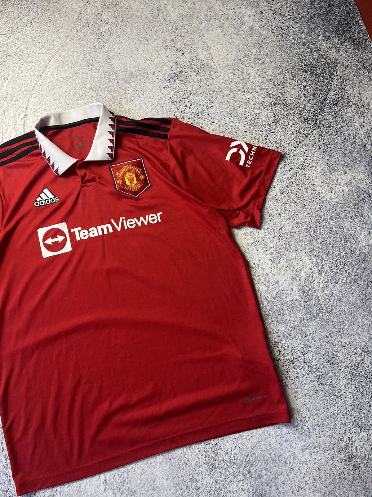 Adidas Manchester United Adidas 22/23 Football Shirt Soccer Jersey Size US XL / EU 56 / 4 - 4 Thumbnail