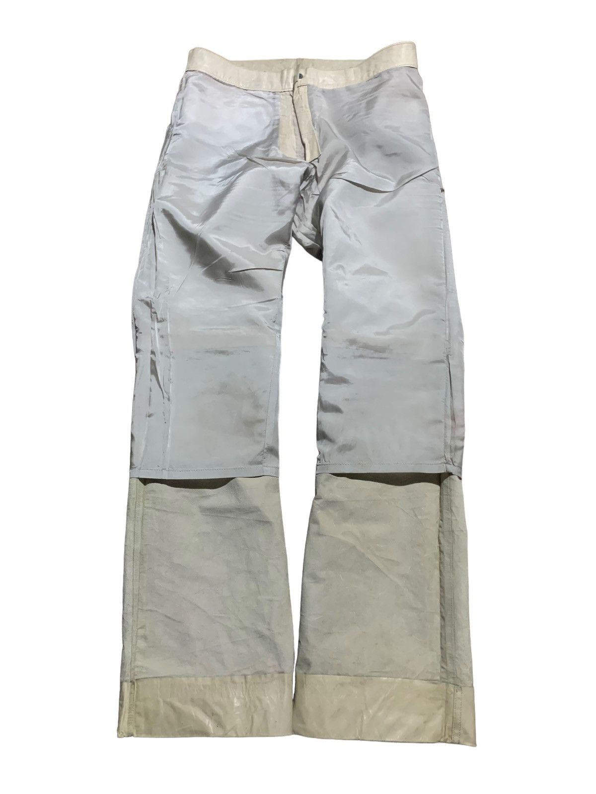 Vintage Vintage acetate flare leather pants made in canada Size US 32 / EU 48 - 5 Thumbnail