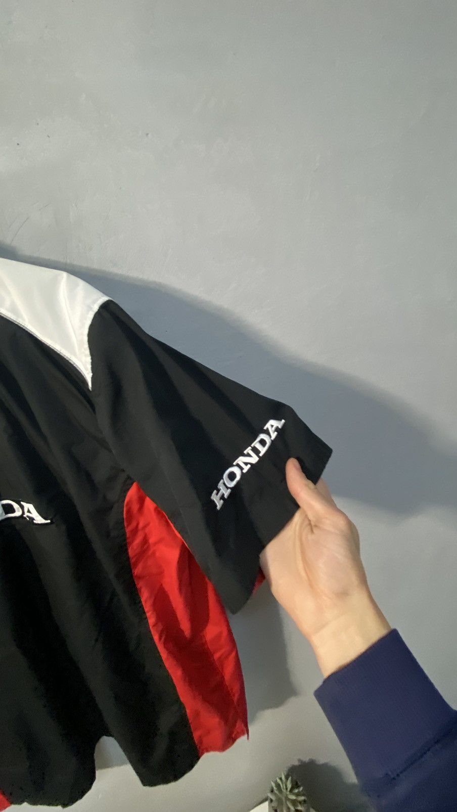 Honda Honda Racing Black shirt big logo Size US XL / EU 56 / 4 - 6 Thumbnail