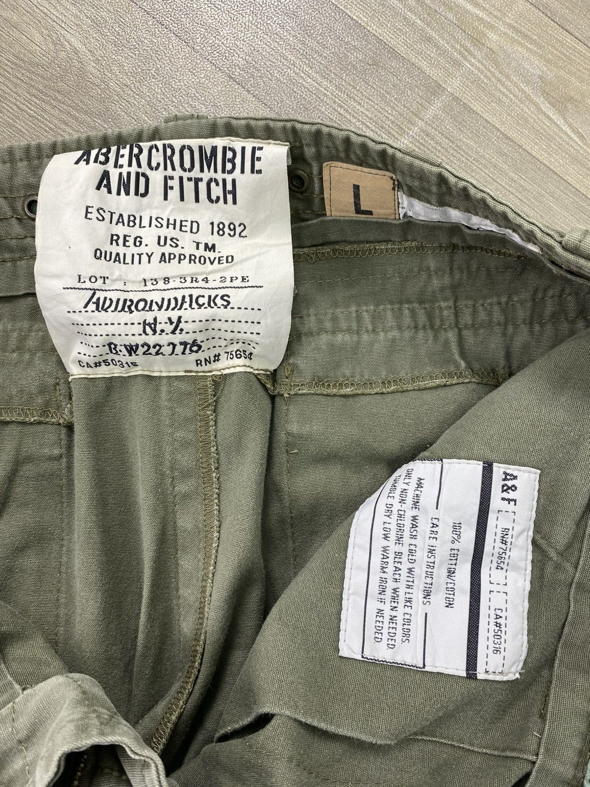 Hysteric Glamour 2000s Abercrombie & Fitch Punk Lgb Military Bondage Pants Size US 34 / EU 50 - 7 Thumbnail