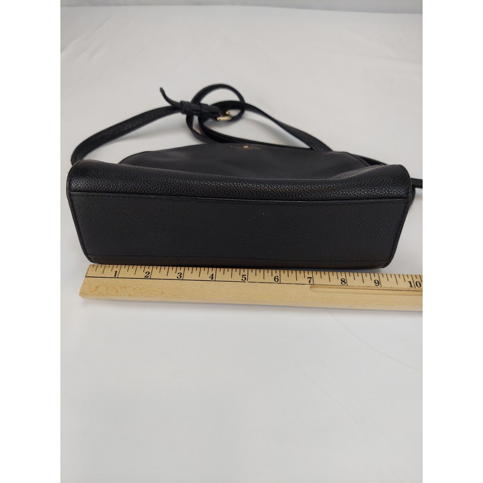 Kate Spade Kate Spade Pebbled Black Leather Adjustable Crossbody Purse Size ONE SIZE - 11 Thumbnail