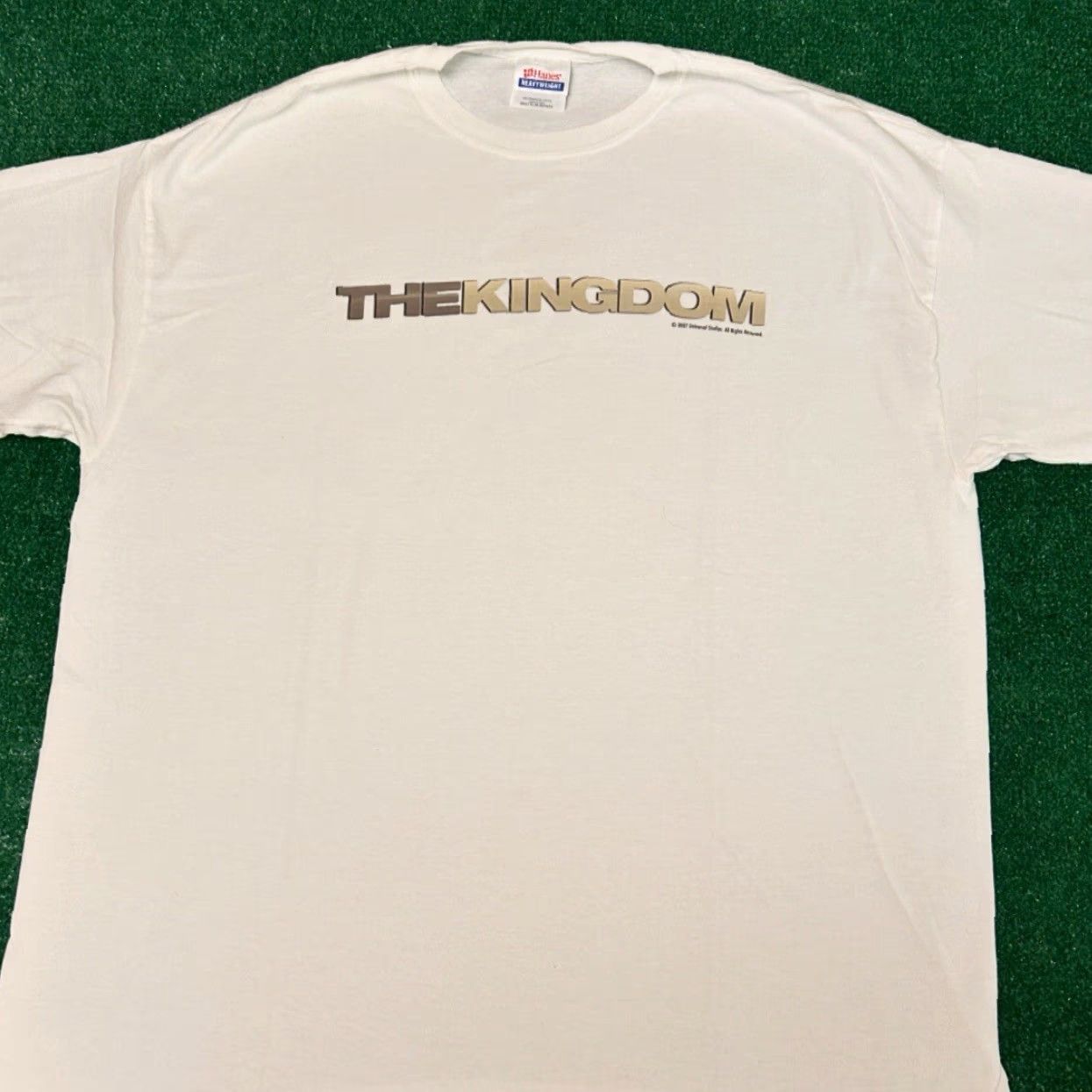 Vintage VINTAGE The Kingdom Movie Promo 2007 Jamie Foxx Universal VTG Shirt Mens XL White Short Sleeve T-Shirt Size US XL / EU 56 / 4 - 3 Thumbnail