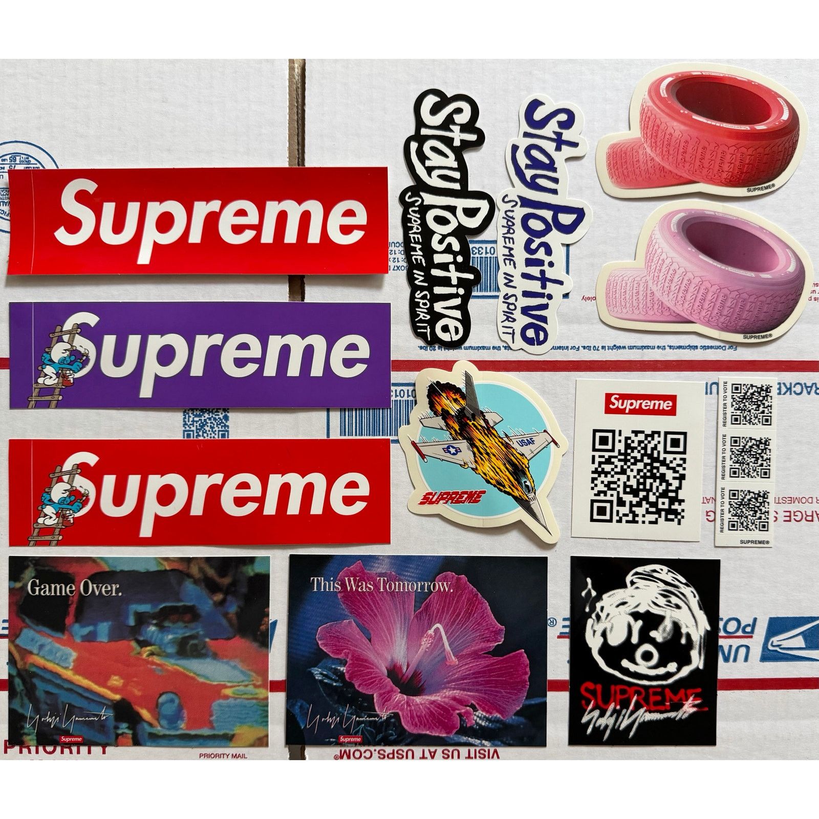 Supreme Supreme Fall/Winter 2020 Sticker Set | Grailed