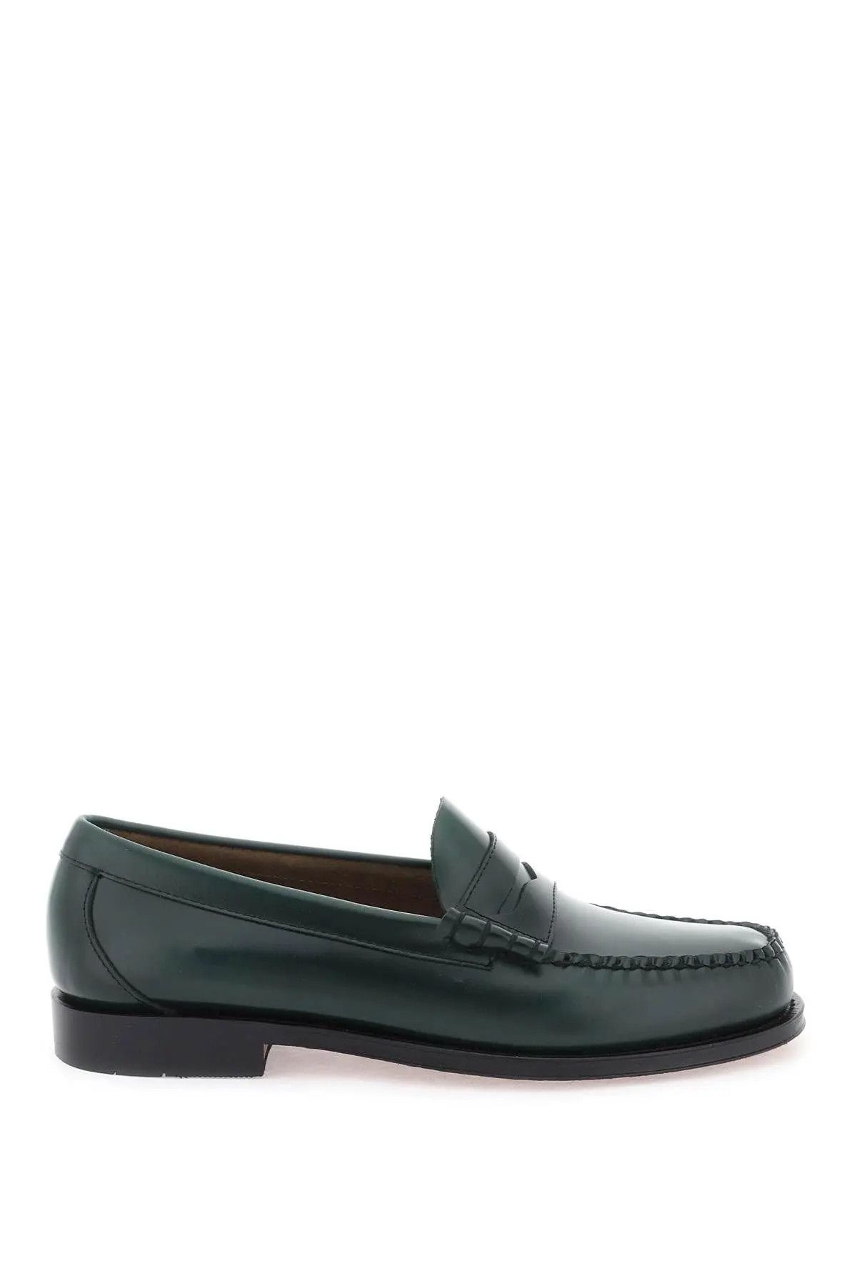 image of G H Bass Co O1S22I1N0324 Weejuns Larson Penny Loafers In Green, Men's (Size 12)