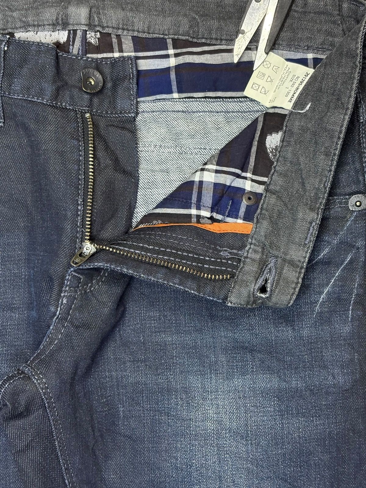 20471120 × Japanese Brand Vintage Japanese 291295 Homme Indigo Wash Jeans Size US 30 / EU 46 - 9 Thumbnail