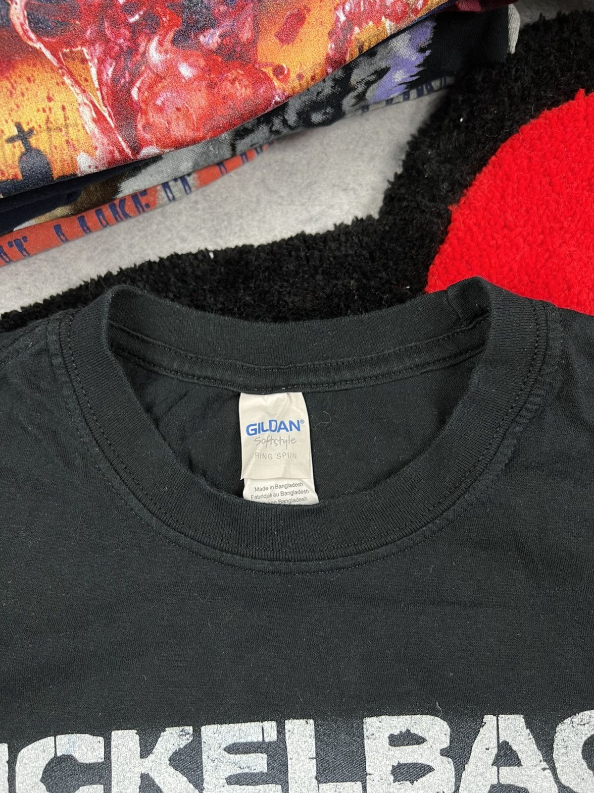 Band Tees Crazy Nickelback Feed The Machine Band Y2K Tee Shirt Size US S / EU 44-46 / 1 - 4 Thumbnail
