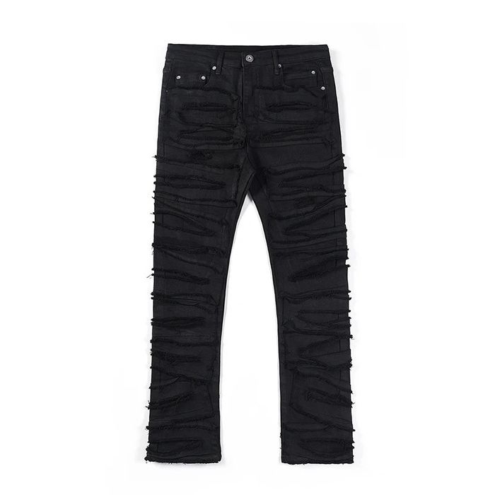 Designer Opium Black Hole Ripped Jeans | Grailed