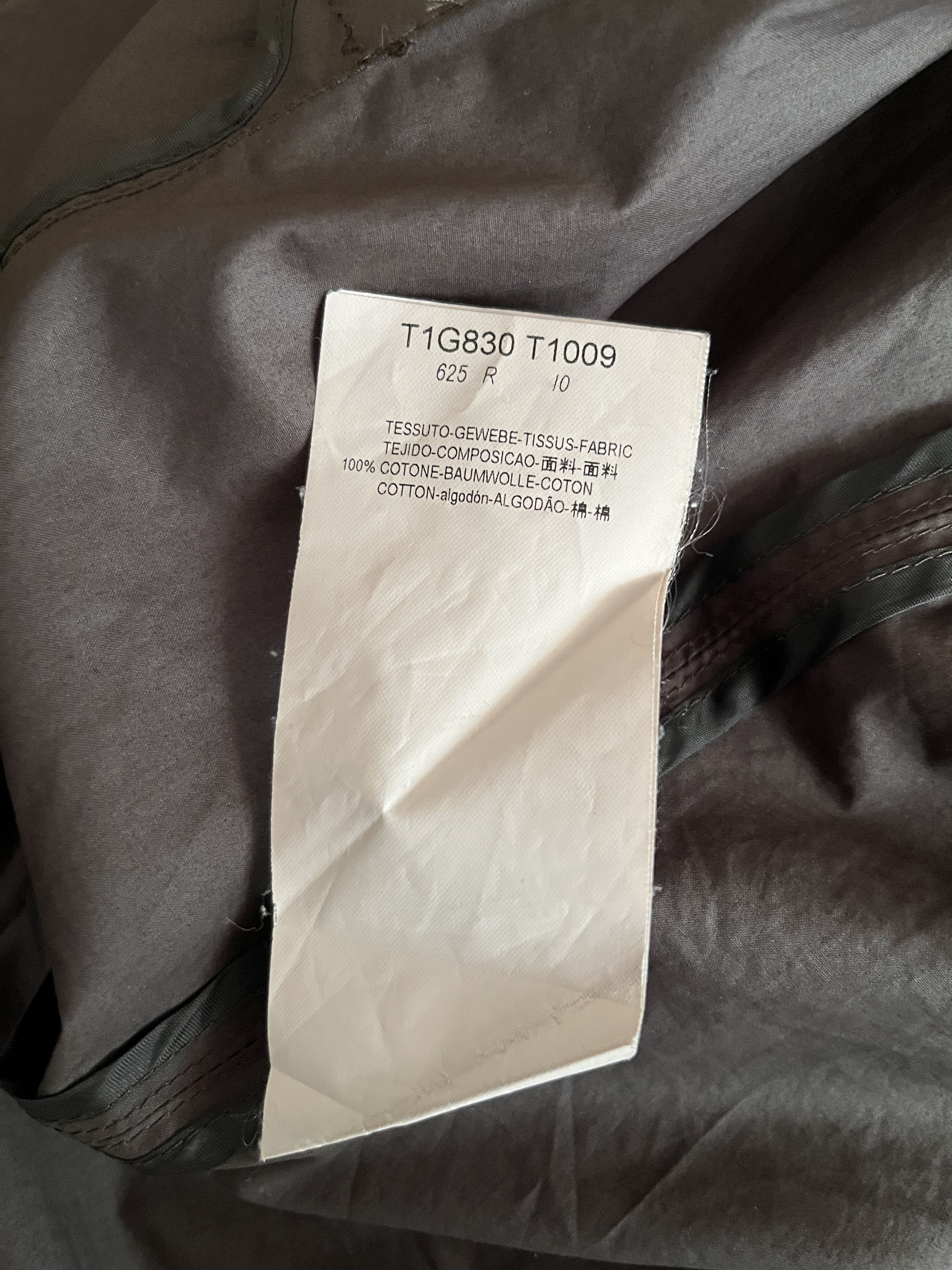 Emporio Armani Emporio Armani gray-brown lightweight blazer, IT 44 Size 34R - 6 Thumbnail