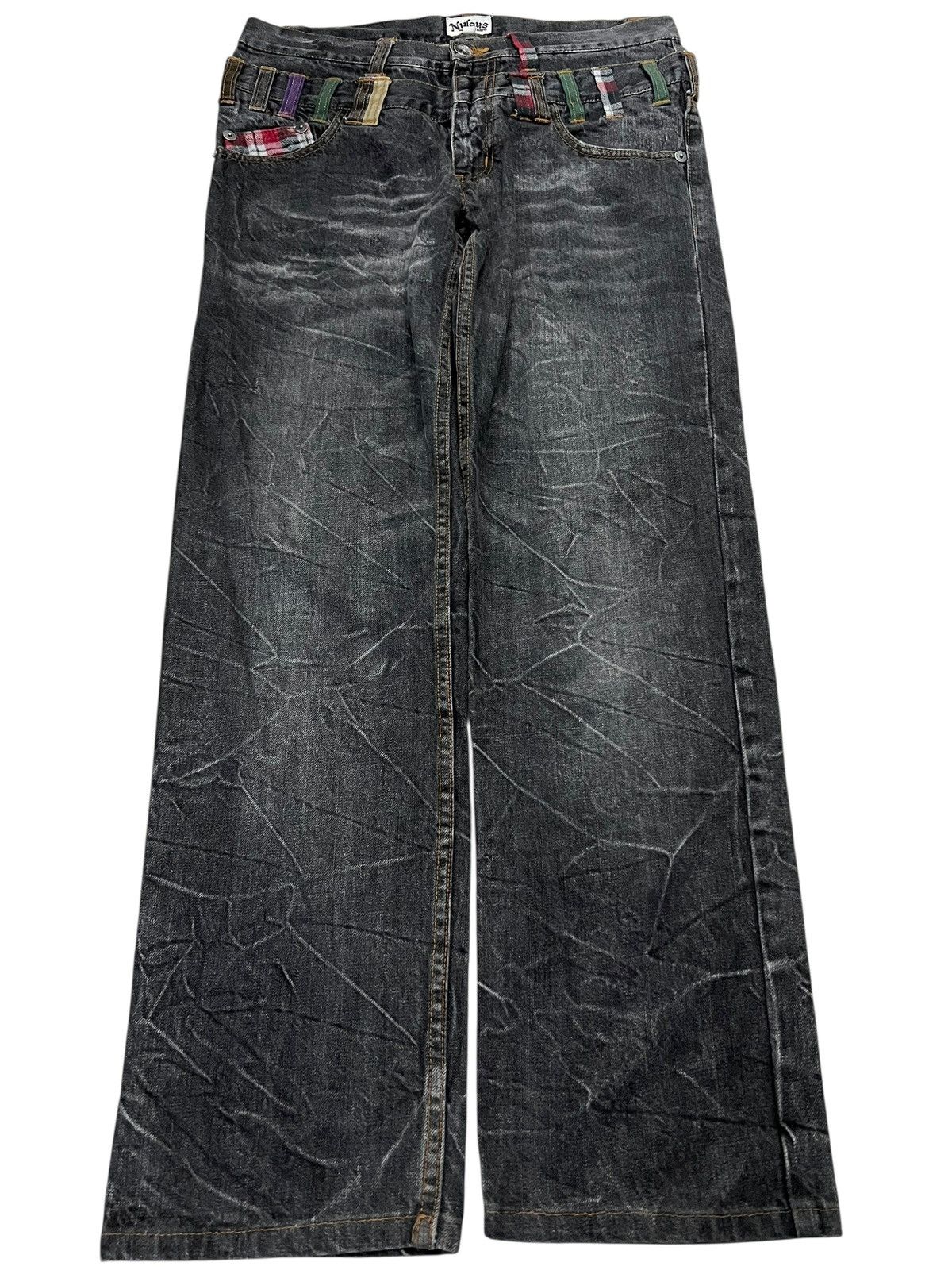 Japanese Brand Japanese Brand Nylaus Double Waist Faded Jean Size US 32 / EU 48 - 1 Thumbnail