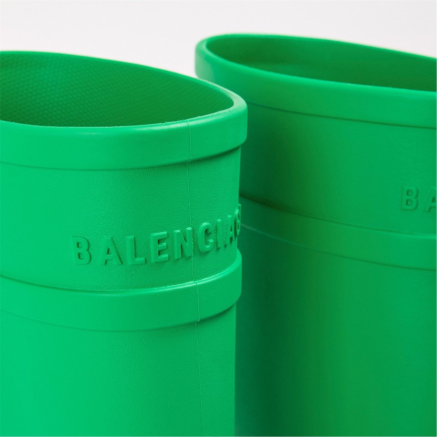 Balenciaga o1g2r1mq0226 Crocs Boots In Green Size US 10.5 / EU 43-44 - 3 Thumbnail